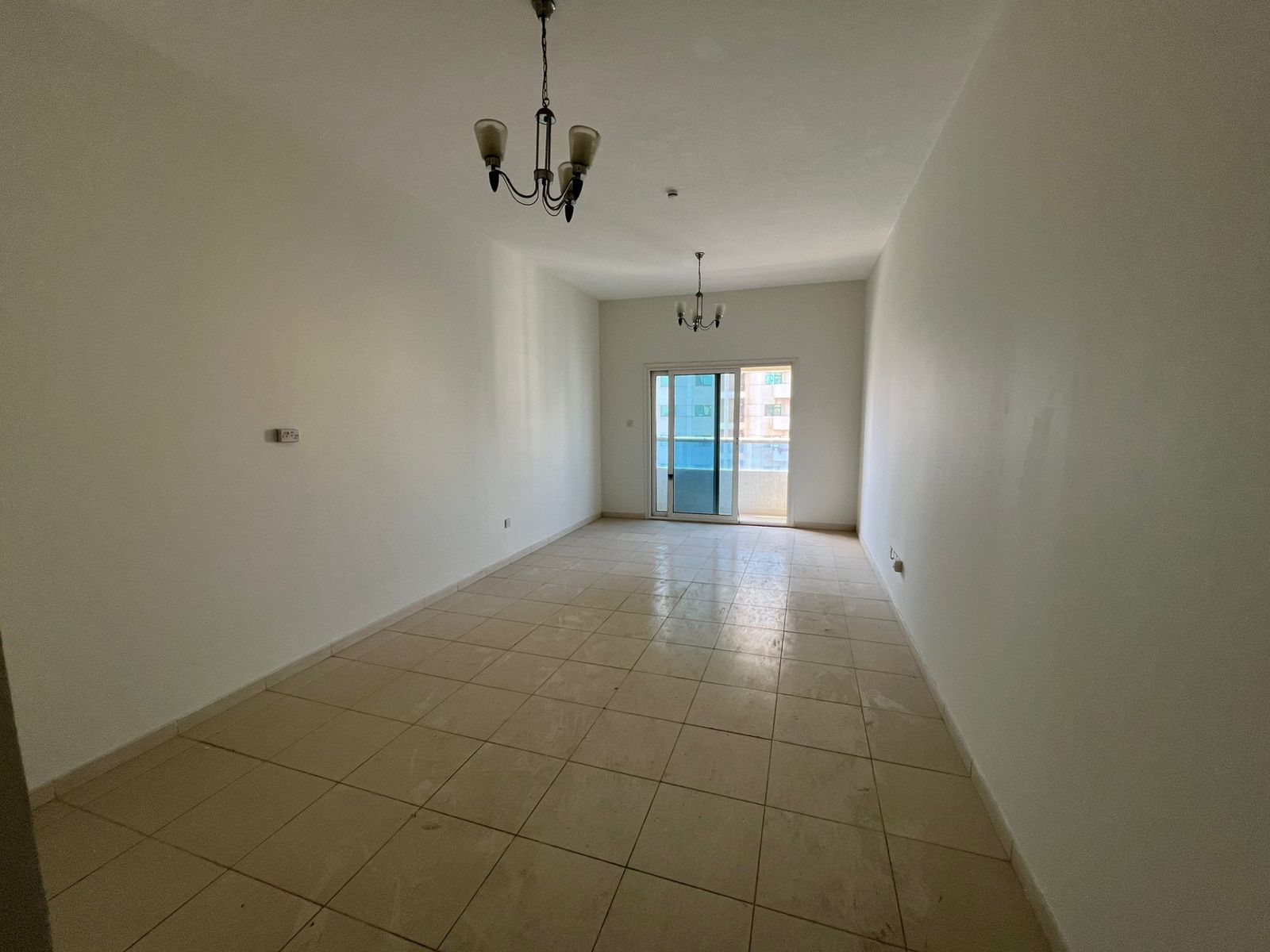 Balcony with open view in Al Majaz 3 \Al Khan Street, spacious 1600 sq ft, high-end finishing, family tower with gym, prime location near all services