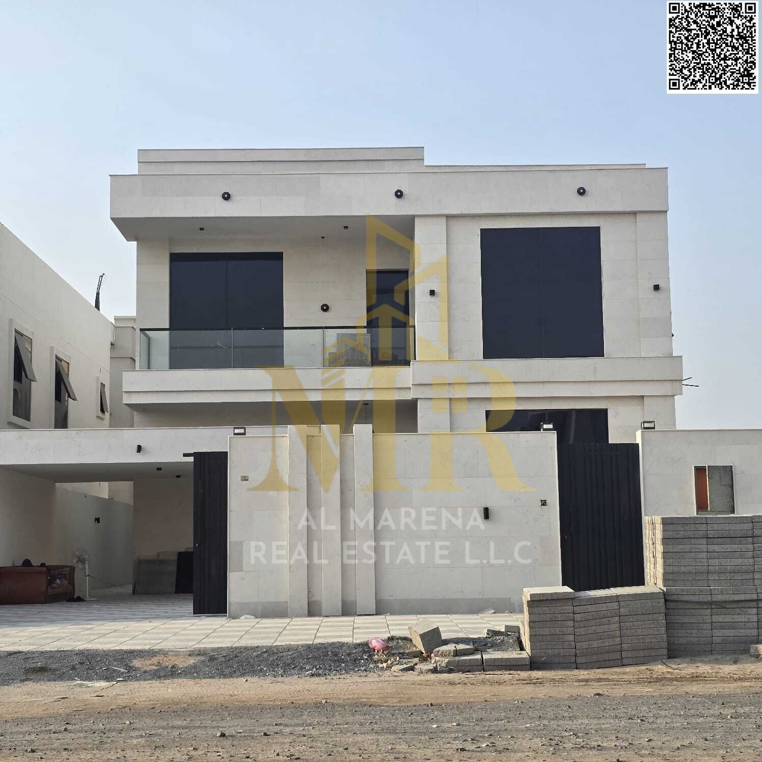 Villa for Sale in Al Rawdah – 5000 sq ft | 5 Master Bedrooms with Wardrobes | Air Conditioning Included