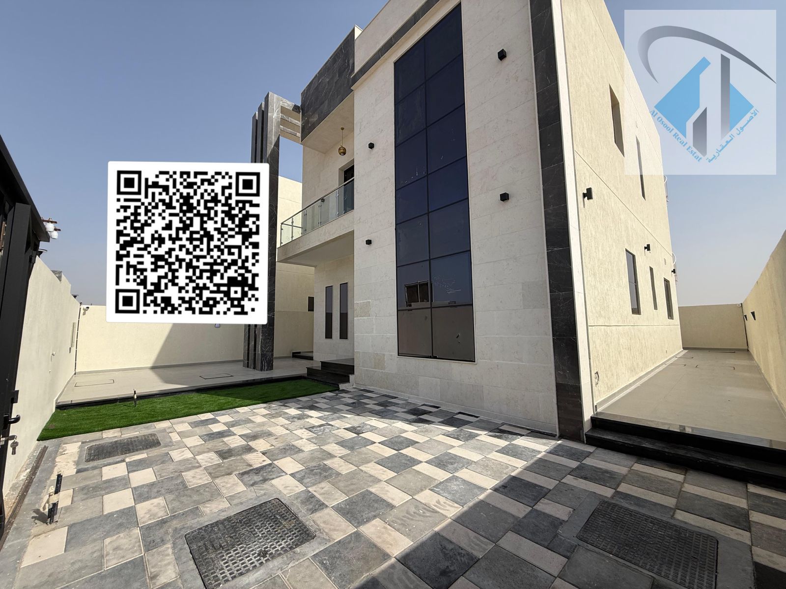 villa with big yard super deluxe finish ,central AC and include transfer fees