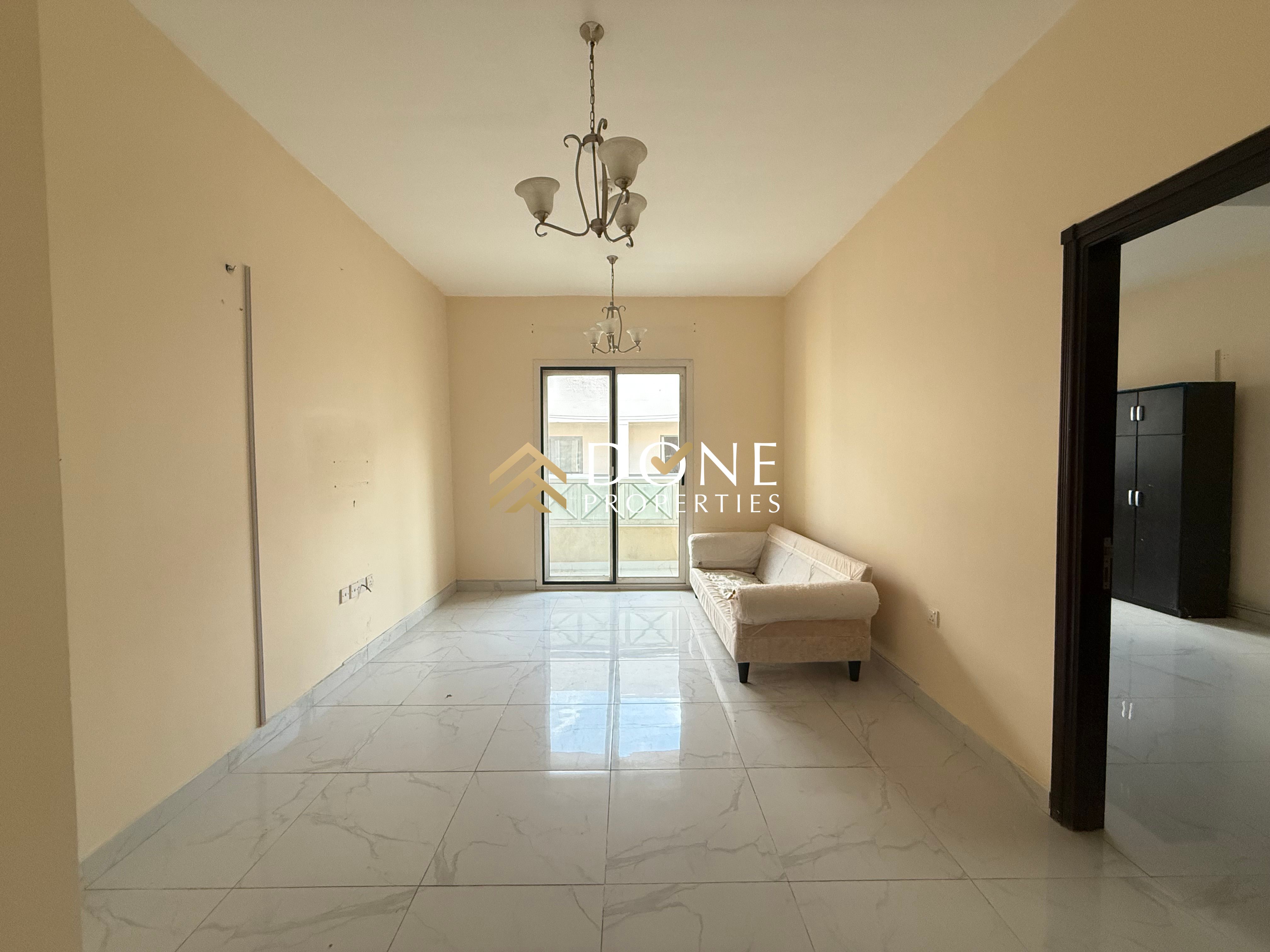SPECIOUS 1BHK WITH WARDROBE BALCONY & BIG HALL AND COVER PARKING