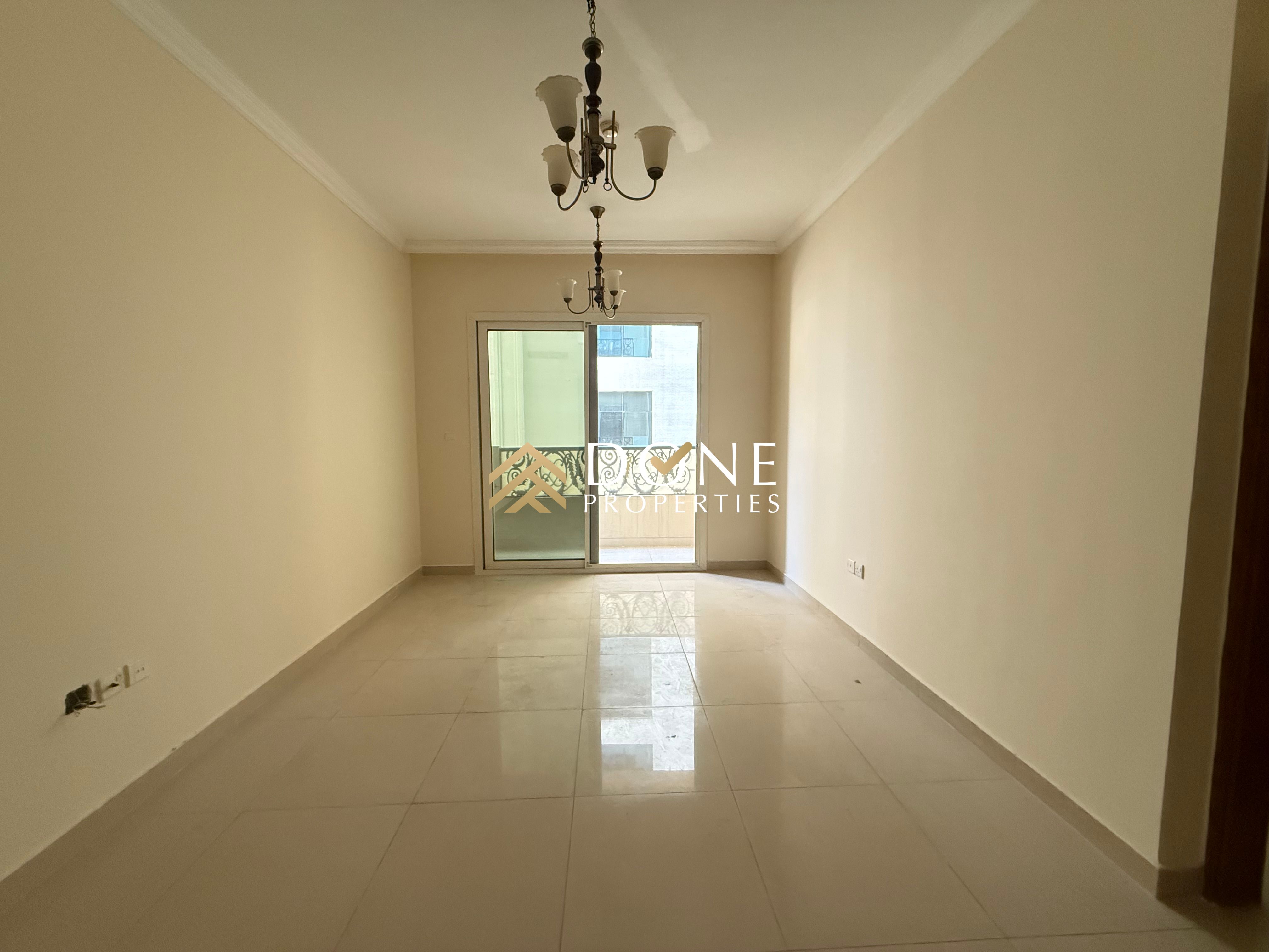 Stylish 1BHK Apartment with master bedroom Balcony and cover parking