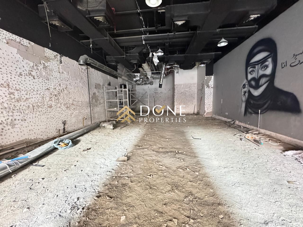 Shop for Rent in High Footfall Area Near Muwailih Park with Private Washroom