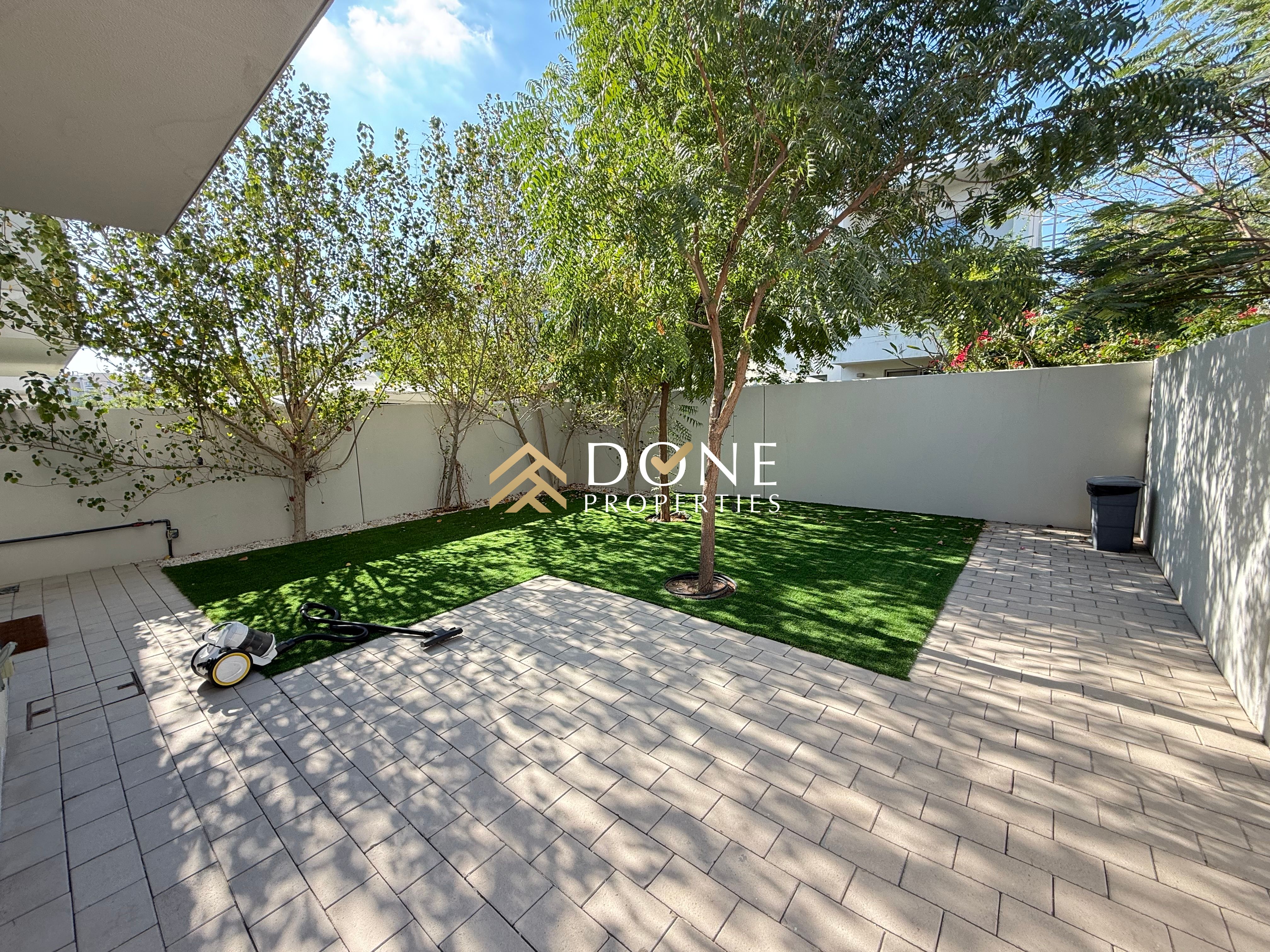 Limited offer ! Corner Unit-Green Backyard 3 Bed With Wardrobes and Maid room.