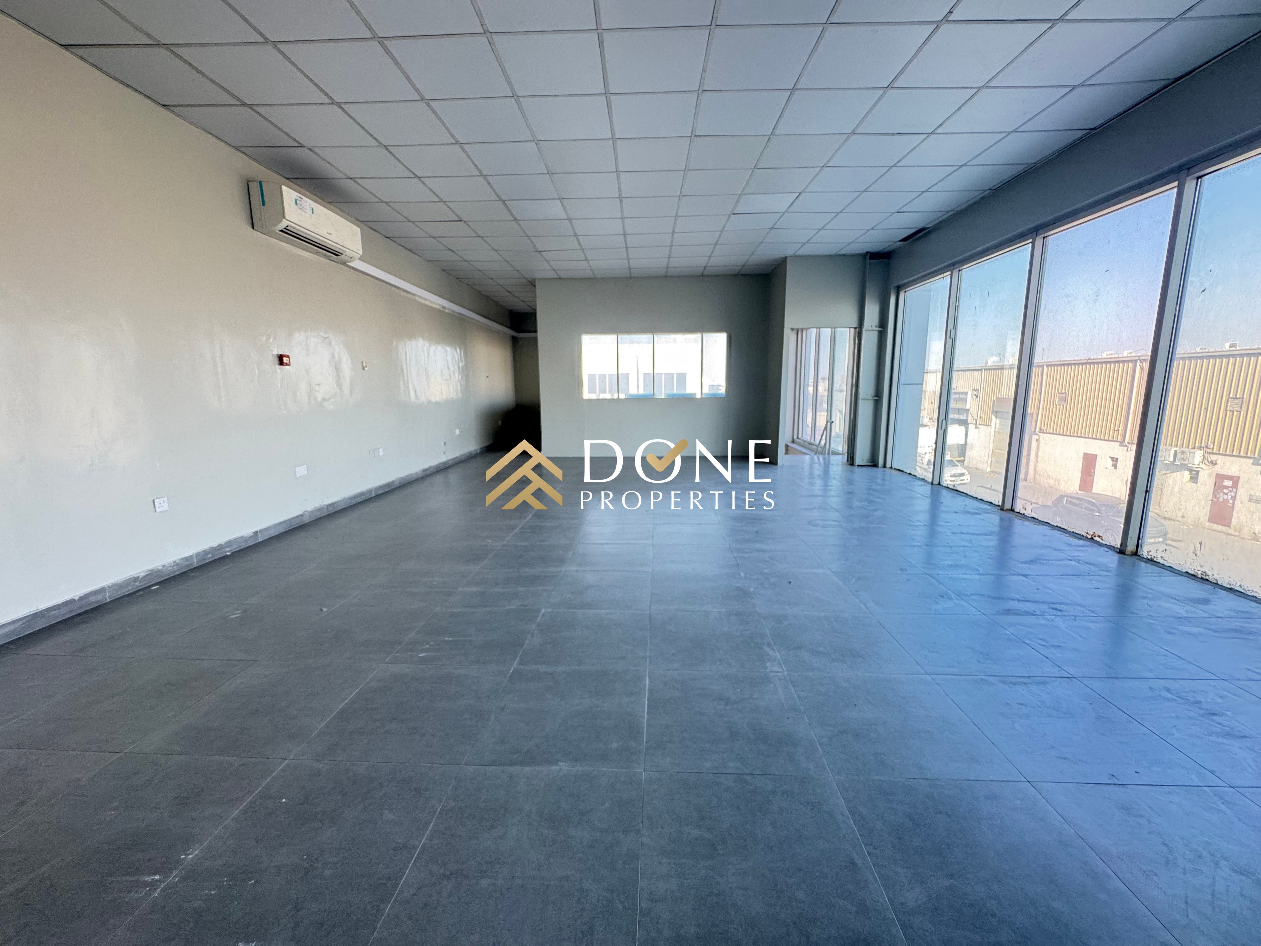 30 days free luxury showroom with mazzine floor ready to move business area only jest 115k