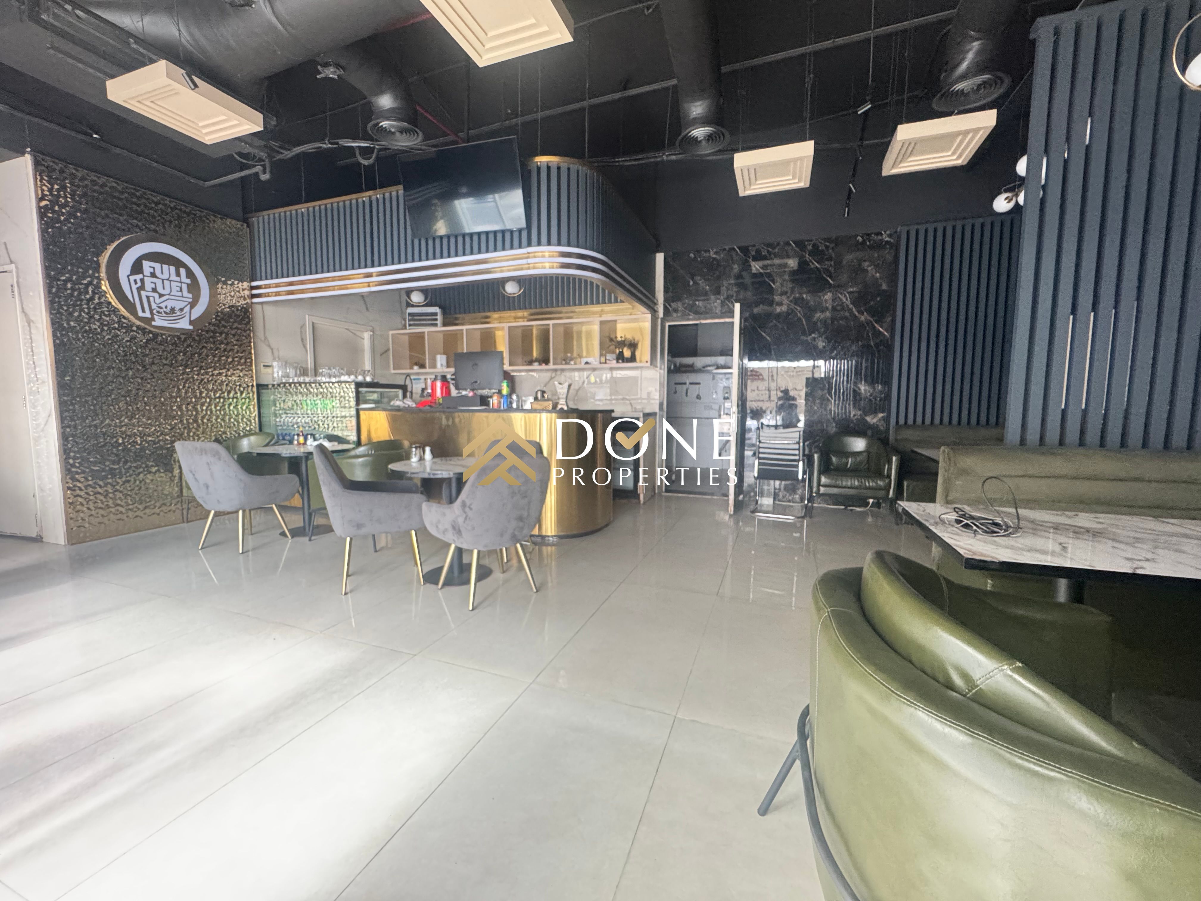 50 days free luxury shop very prime lecation business area ready to move only jest 190k
