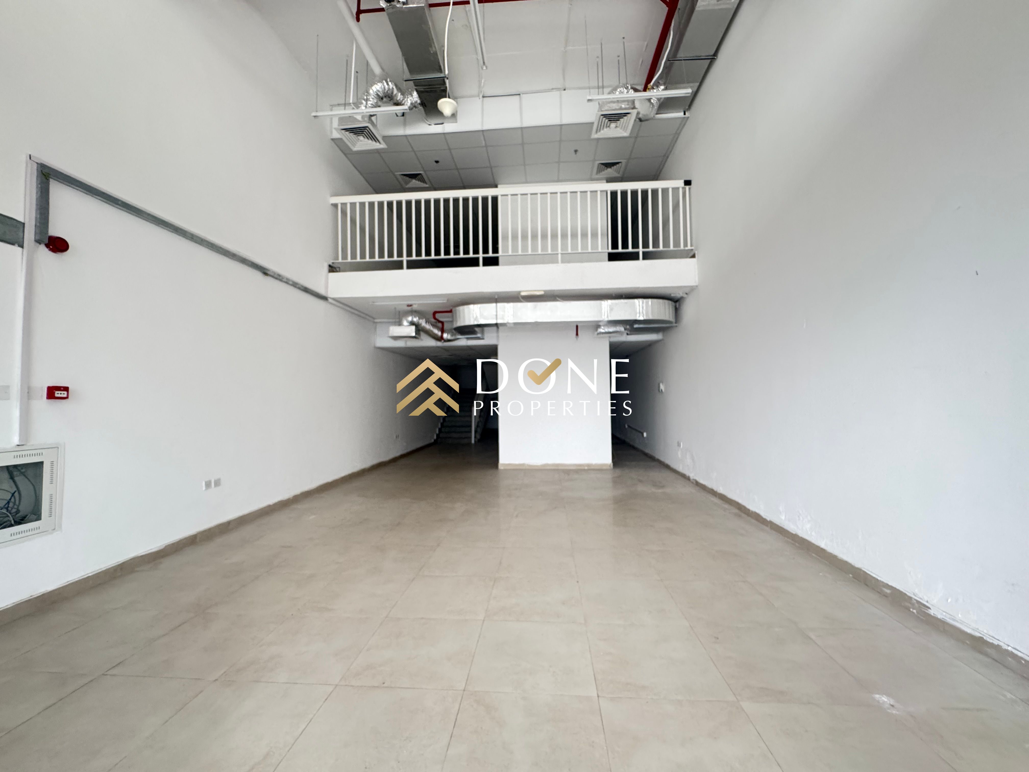 Hot offer luxury showroom with Mazzine floor ready to move business area Business area only jest 120k