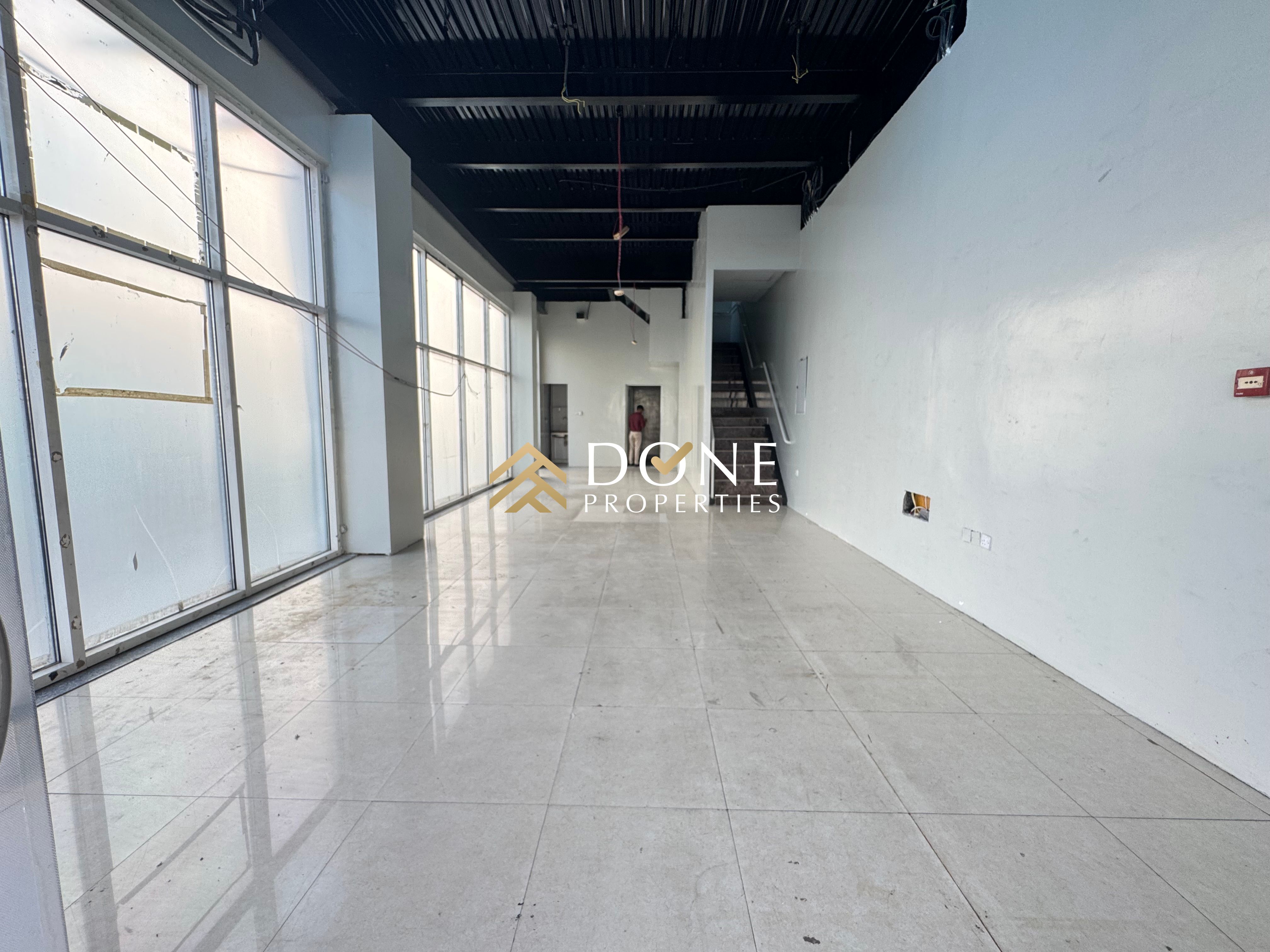 Very prime lecation shop with Mazzine floor with office space parking only jest 110k