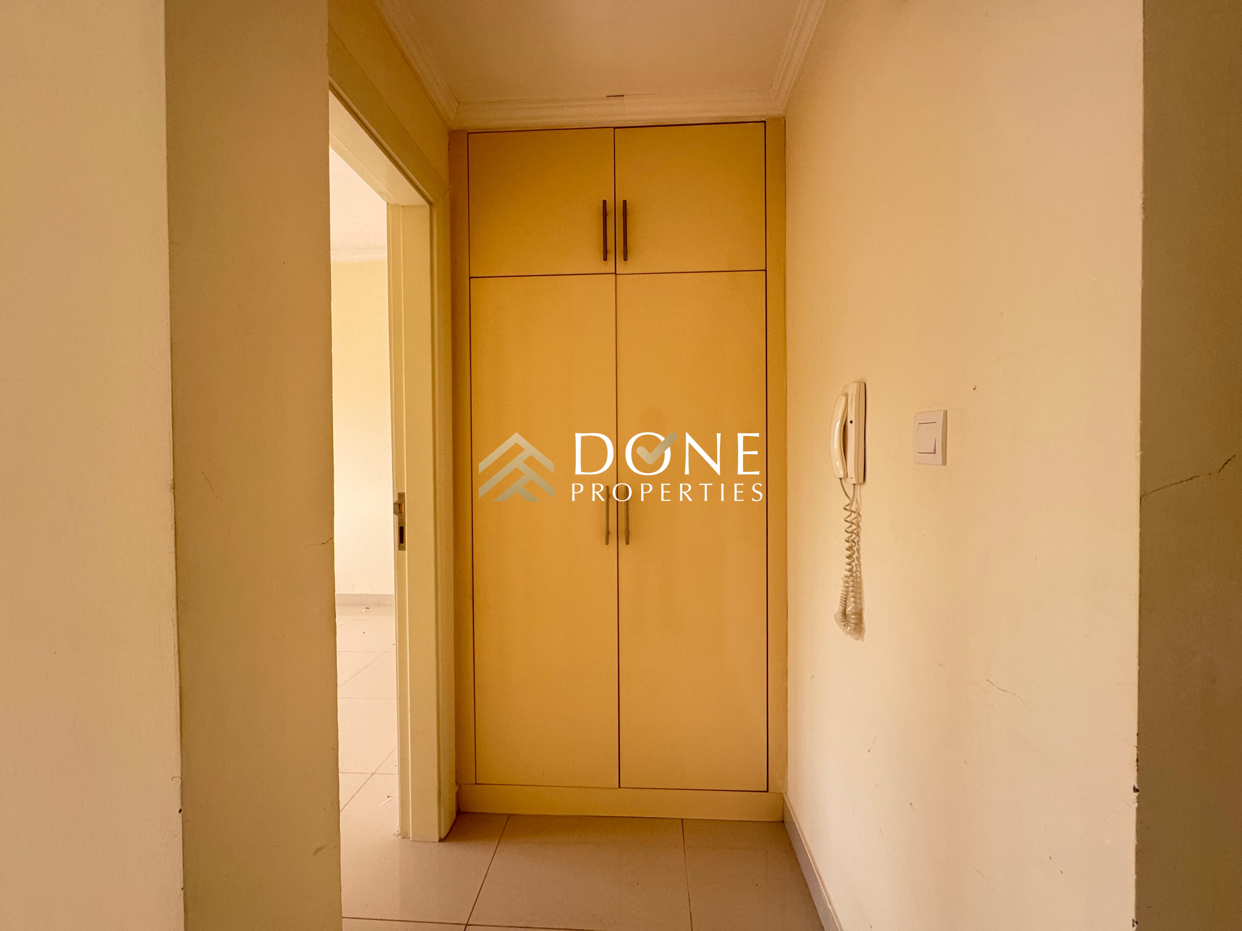 Very spacious luxury 1bhk with waderobe 2wishroom with parking ready to move only 42k