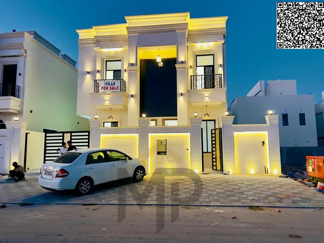 A villa at an affordable price, including registration fees, in the most prestigious areas of Ajman – freehold ownership for all nationalities!