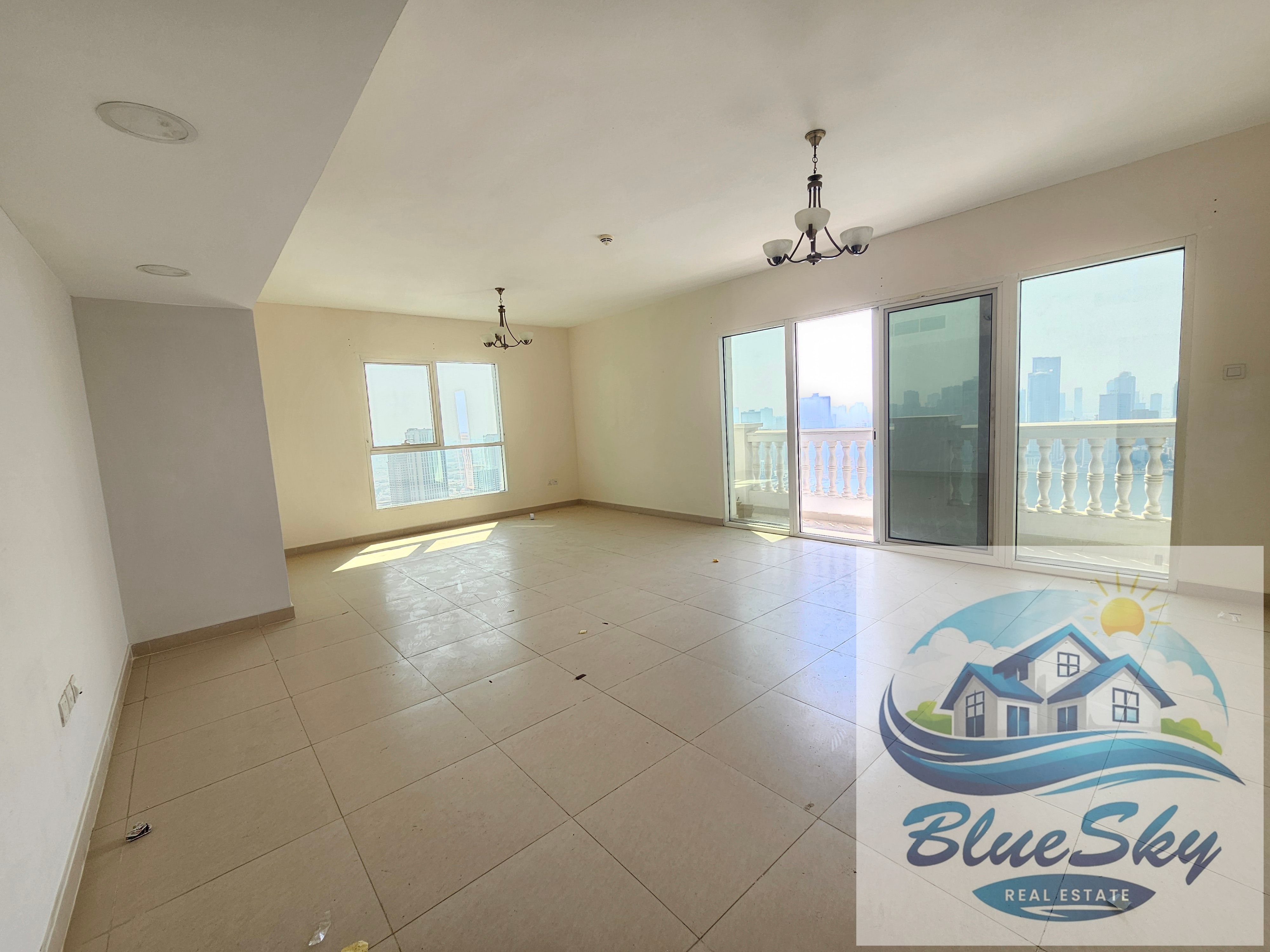 Chiller free ac 3bhk balcony wardrobe parking free gym pool free cornish view