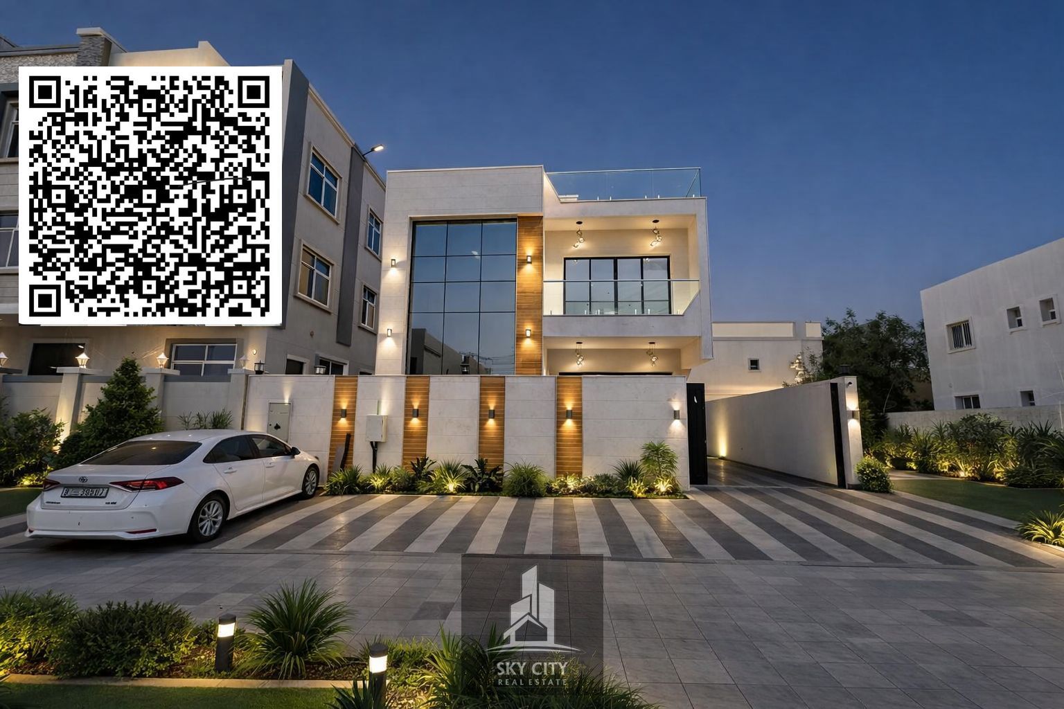A once-in-a-lifetime opportunity! Own a ready-to-move-in villa with electricity, water, and air conditioning. 5 master bedrooms, directly on Emirates