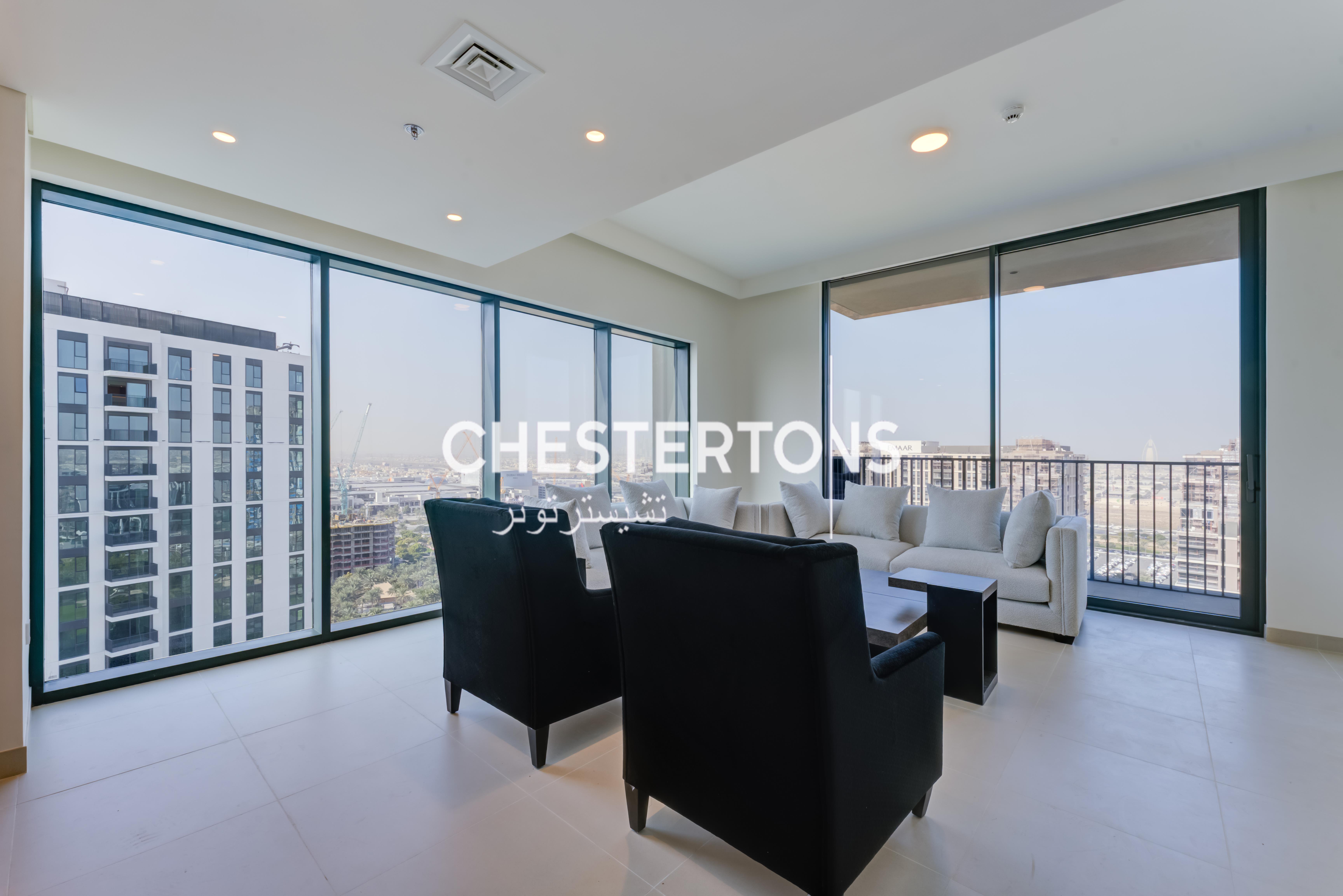 Mid-Floor 3BR | Fully Furnished | Park View