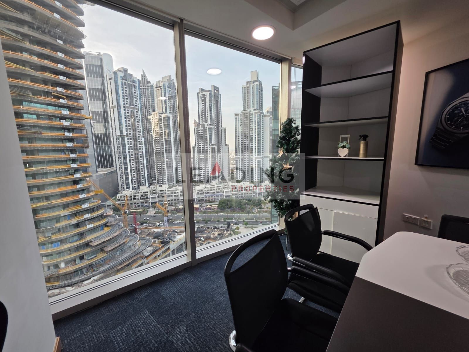 Fully Furnished Office With Canal & Burj Khalifa View