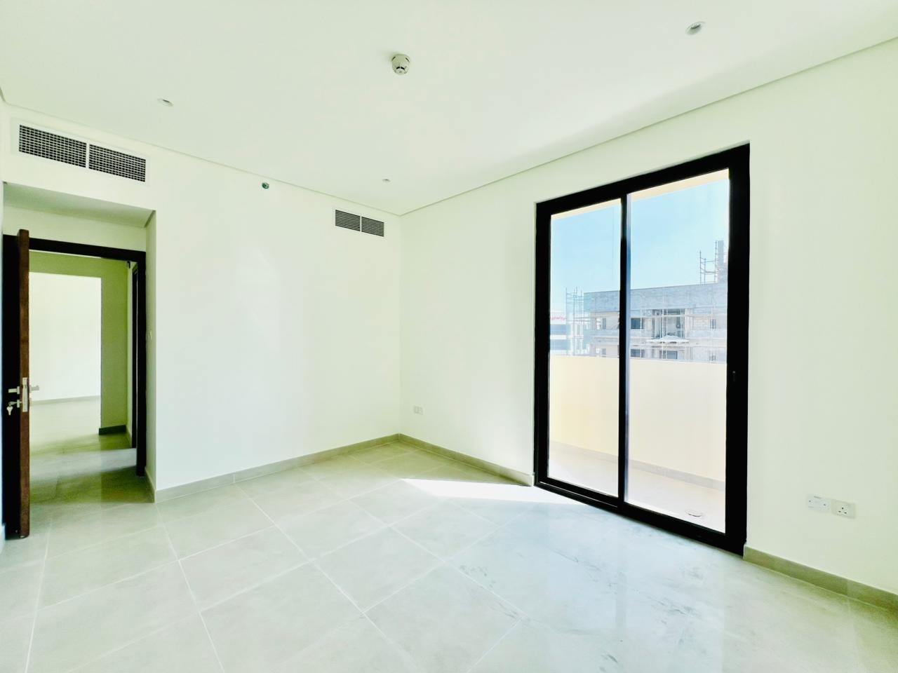 Spacious 1 Bedroom Apartment for Rent in Muwaileh Commercial with 2 Bathrooms, Balcony, Open View and 12 Cheques Plan