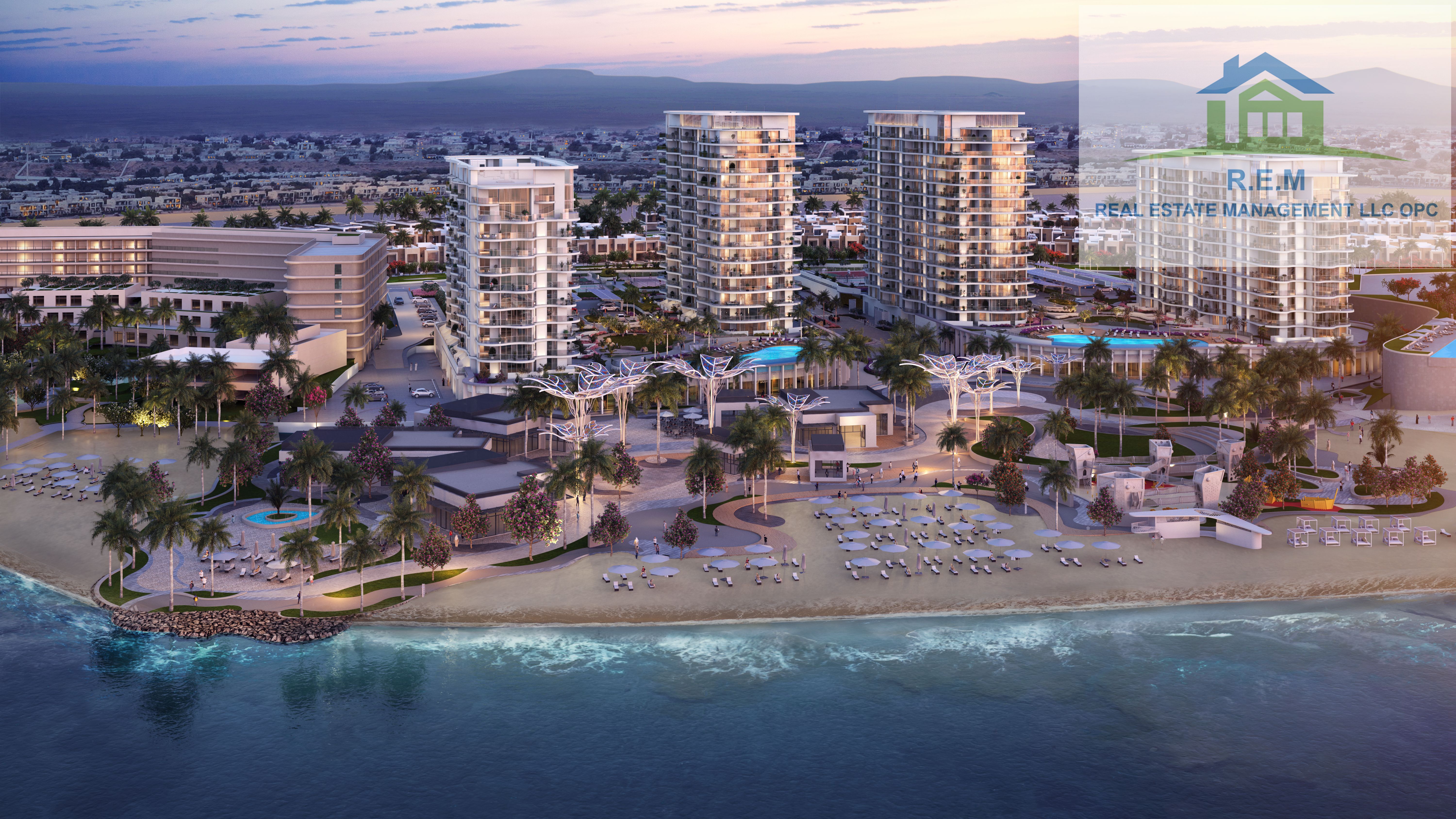 1BHK with 2 balconies / Best price / Highest floor / sea view