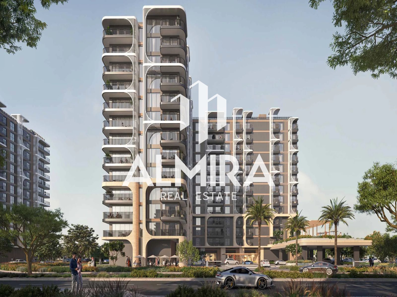 Corner Unit | 2BR+Maids | Yas Marina Circuit View