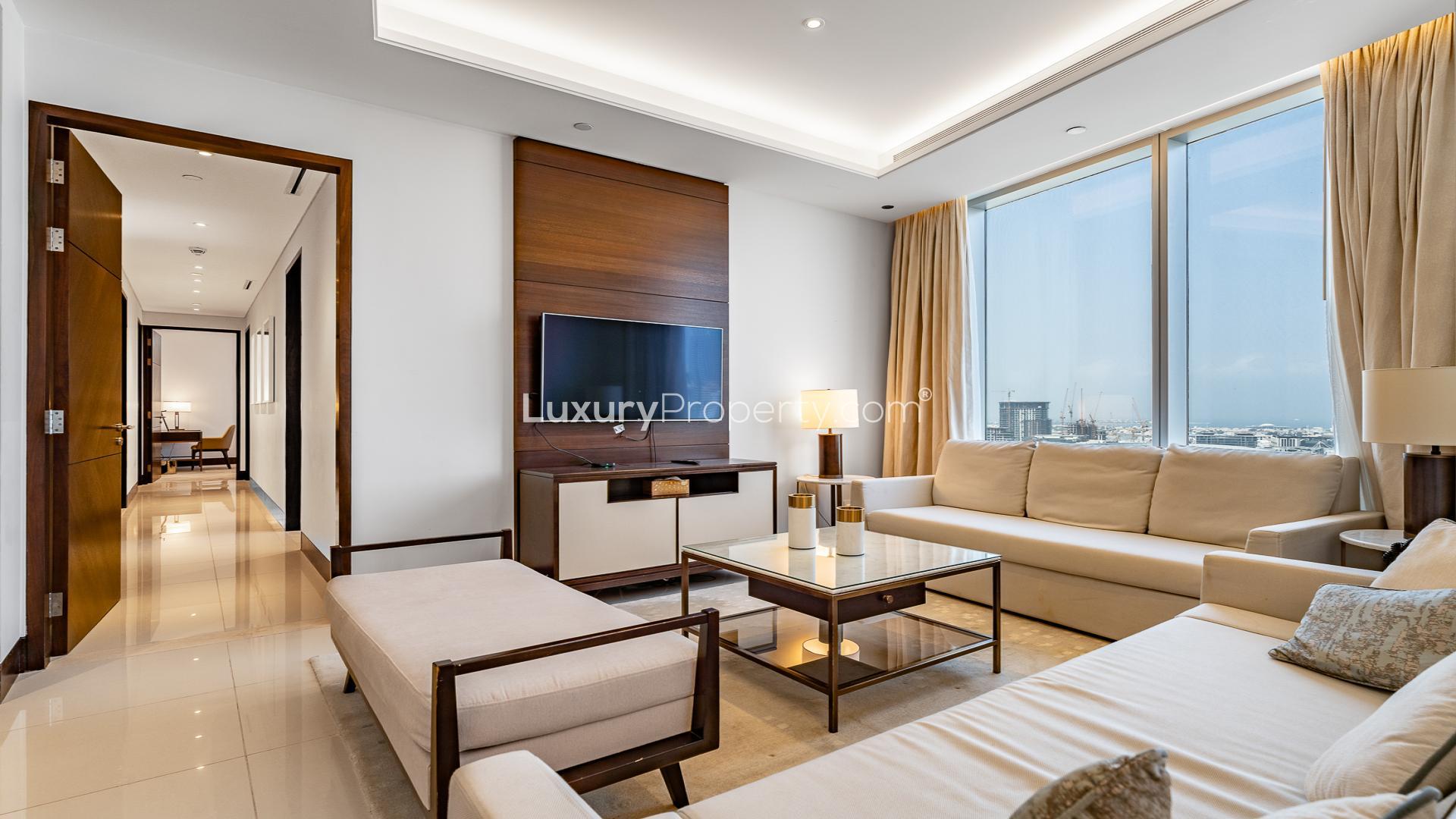 Vacant | DIFC and Sea Views | Fully Serviced