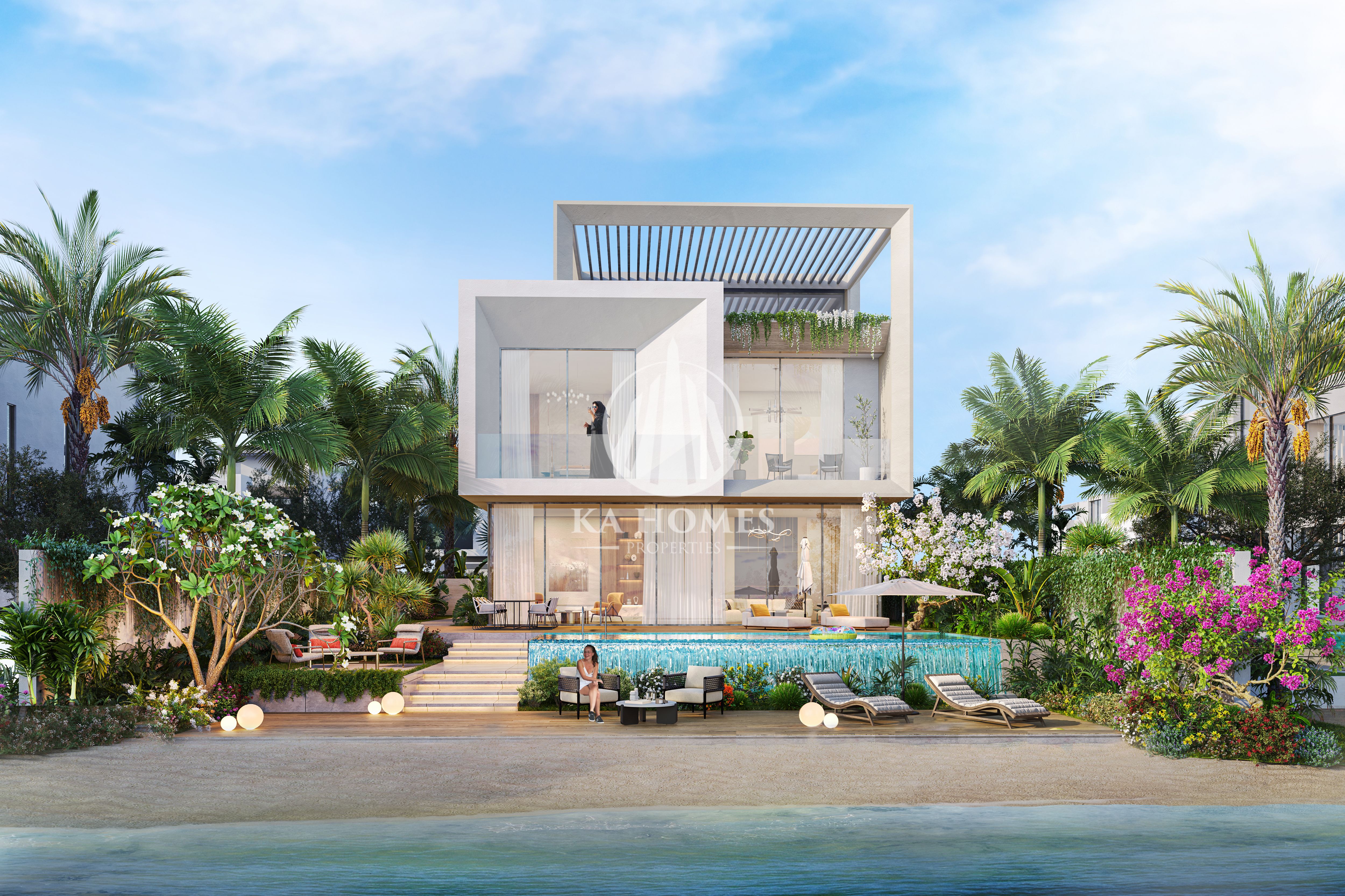 Luxury Palace with Private Elevator & Full Privacy | Direct Seafront | 10% Down Payment