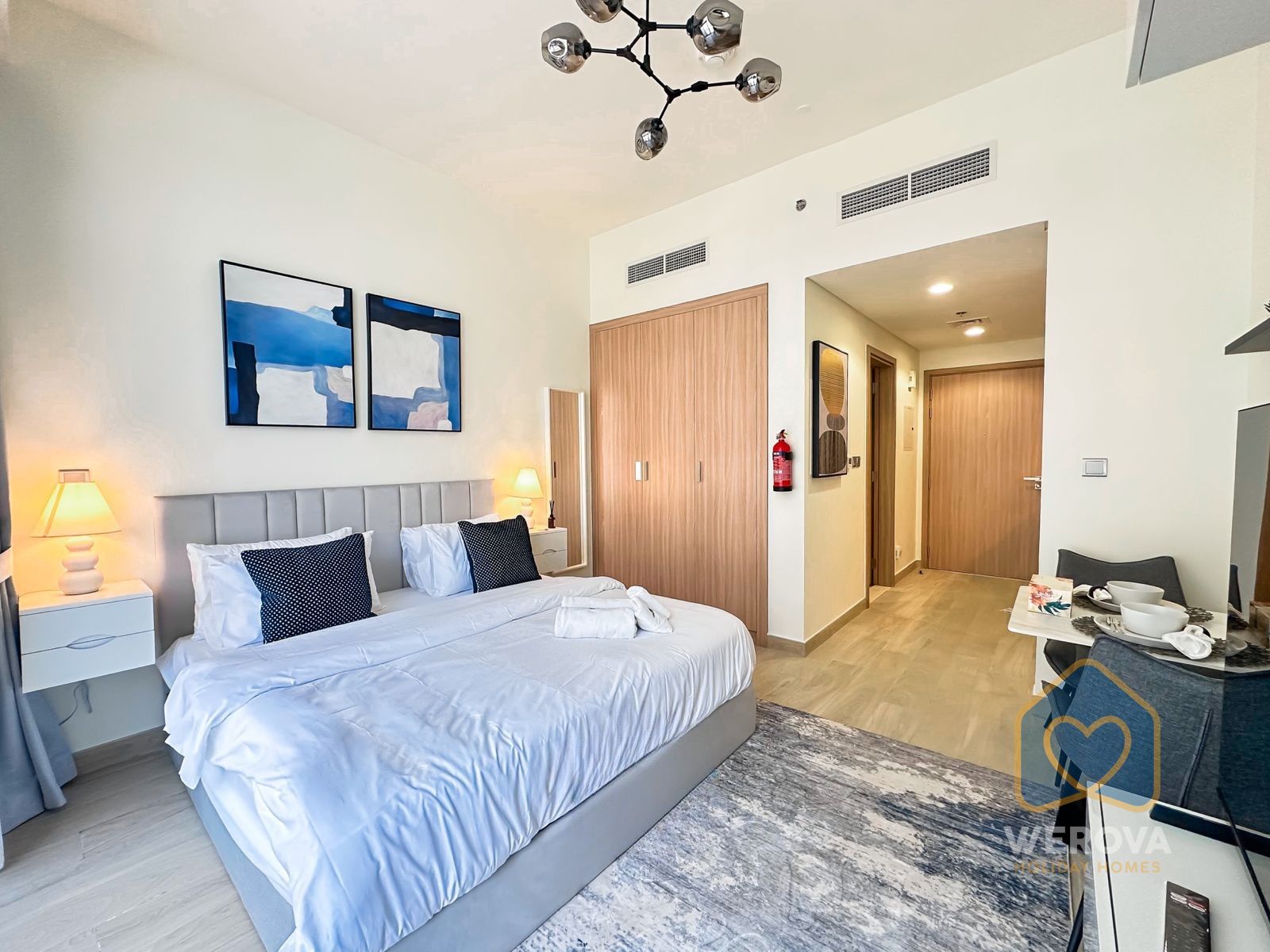 WEROVA - Bright & Spacious Studio in Azizi Riviera | Move-In Ready | Prime Meydan Location
