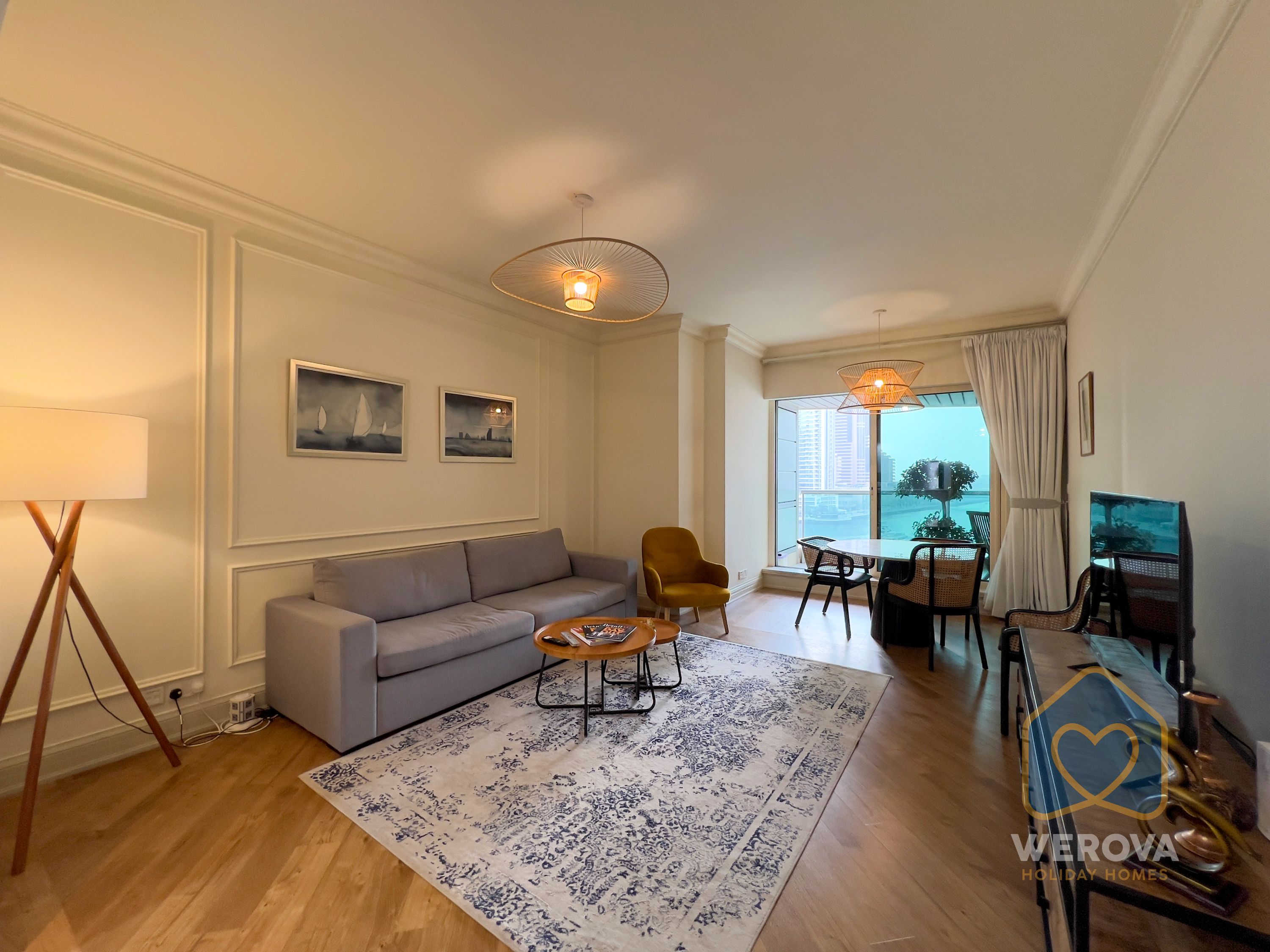 WEROVA - Spacious 2BR Apartment with Balcony & Stunning Views