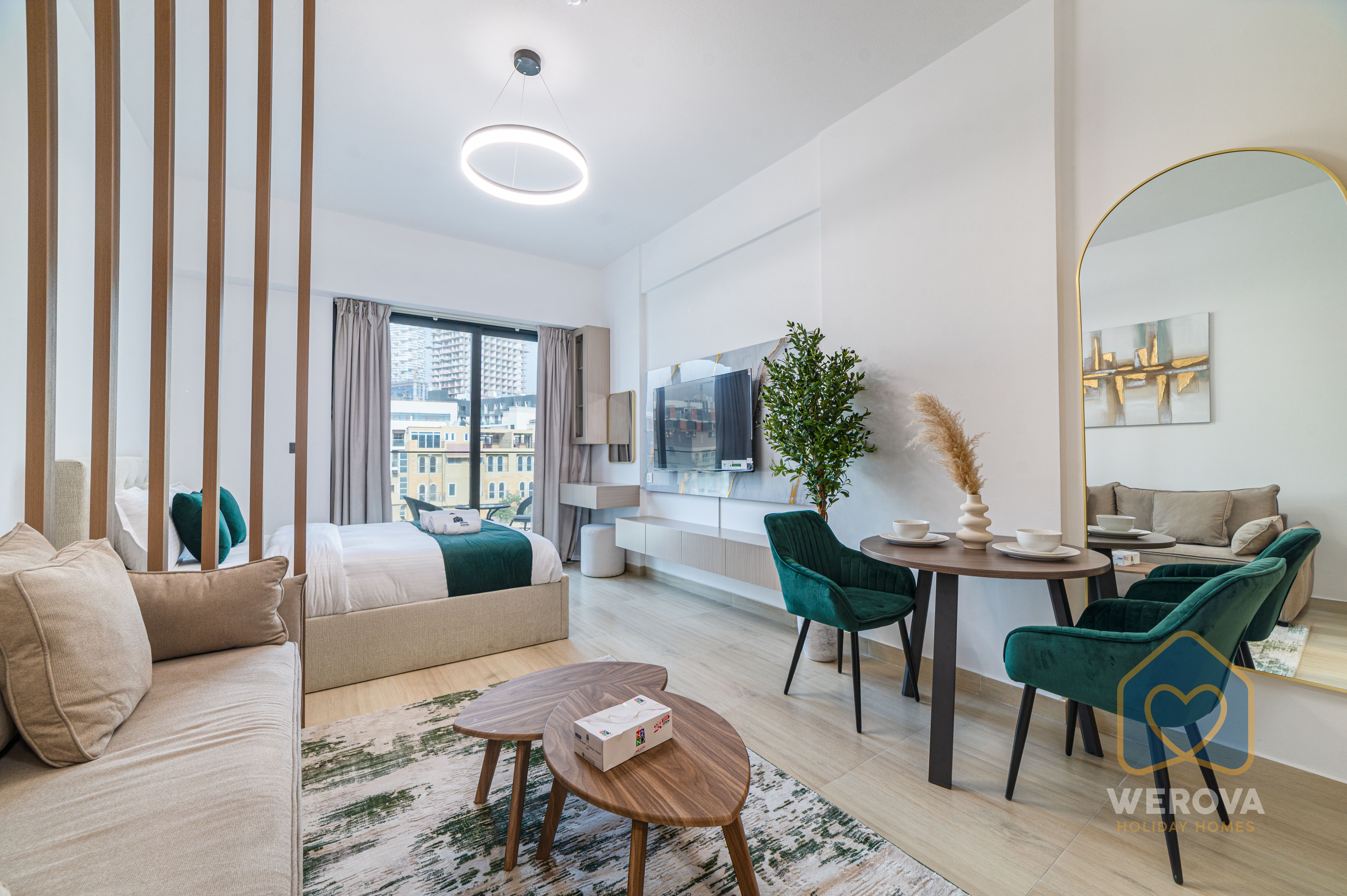 WEROVA - Elegant Studio for Rent | Prime JVC Location | Move-In Ready