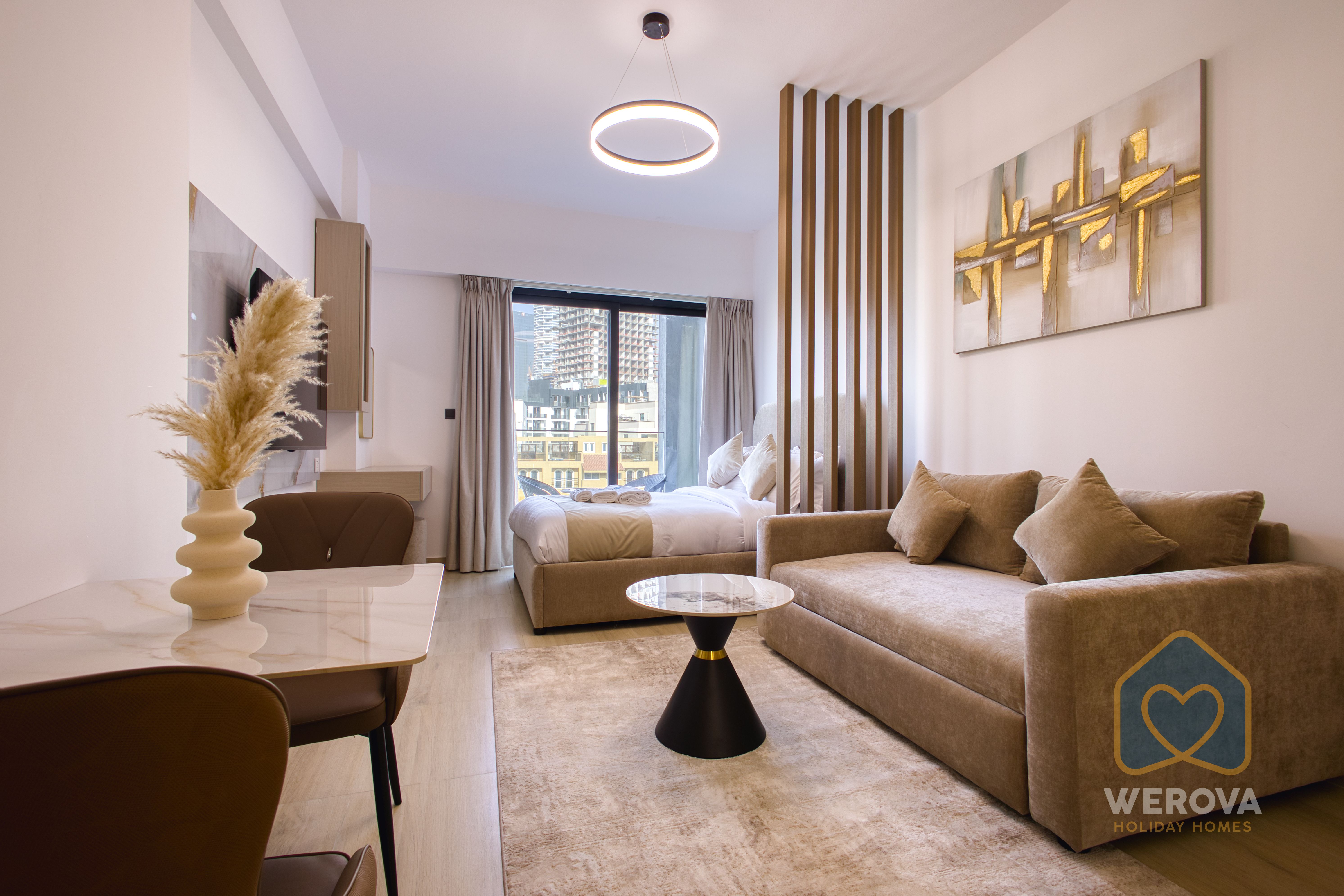 WEROVA - Modern Studio with City View | Move-In ready | Prime Location