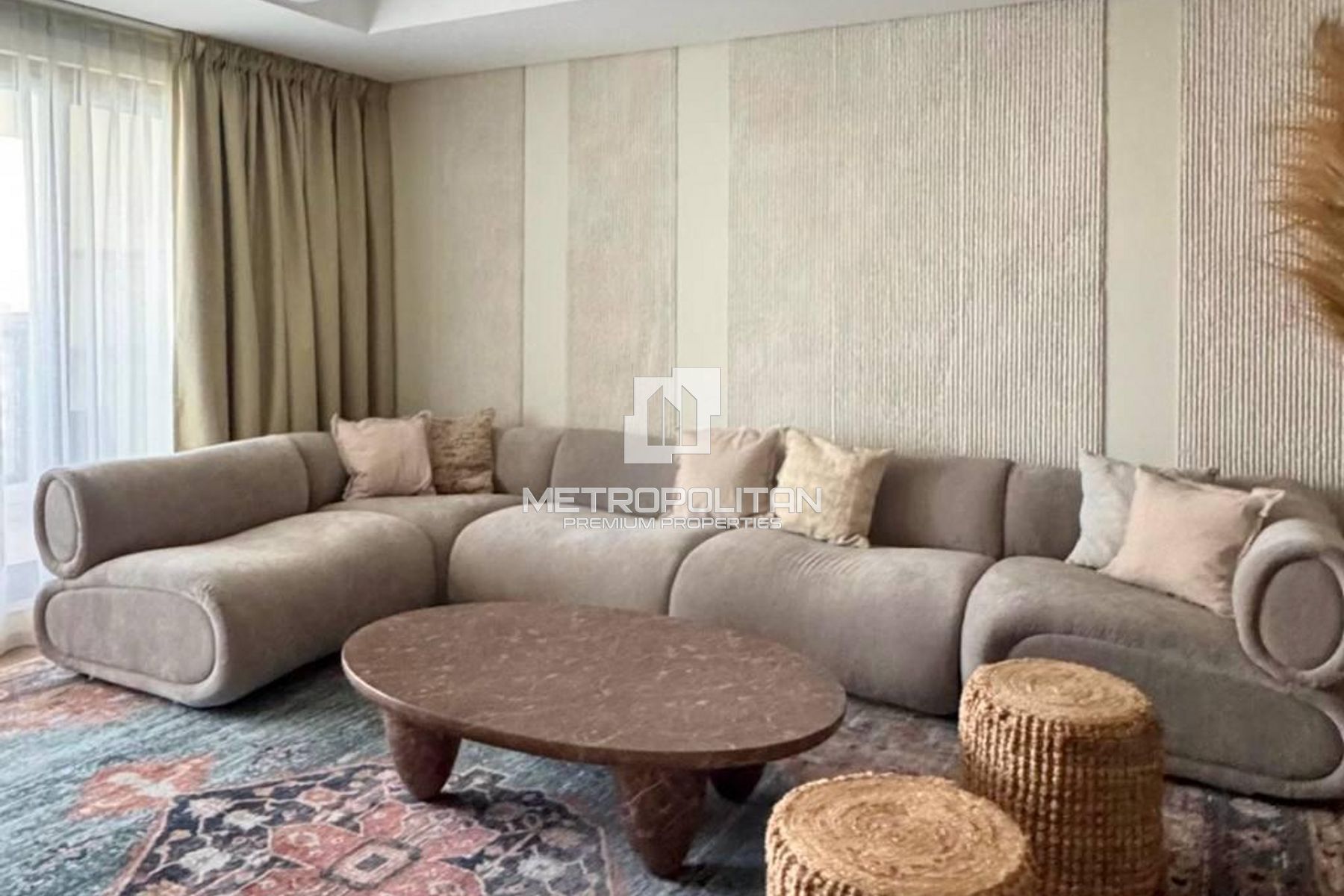 Fully Furnished | Beach Access | Palm View