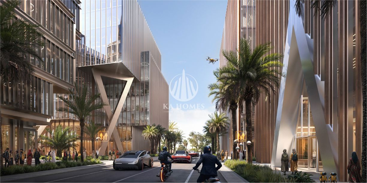 Offices for Sale with 6% Discount and Registration Fee Waiver featuring modern design and contemporary façades