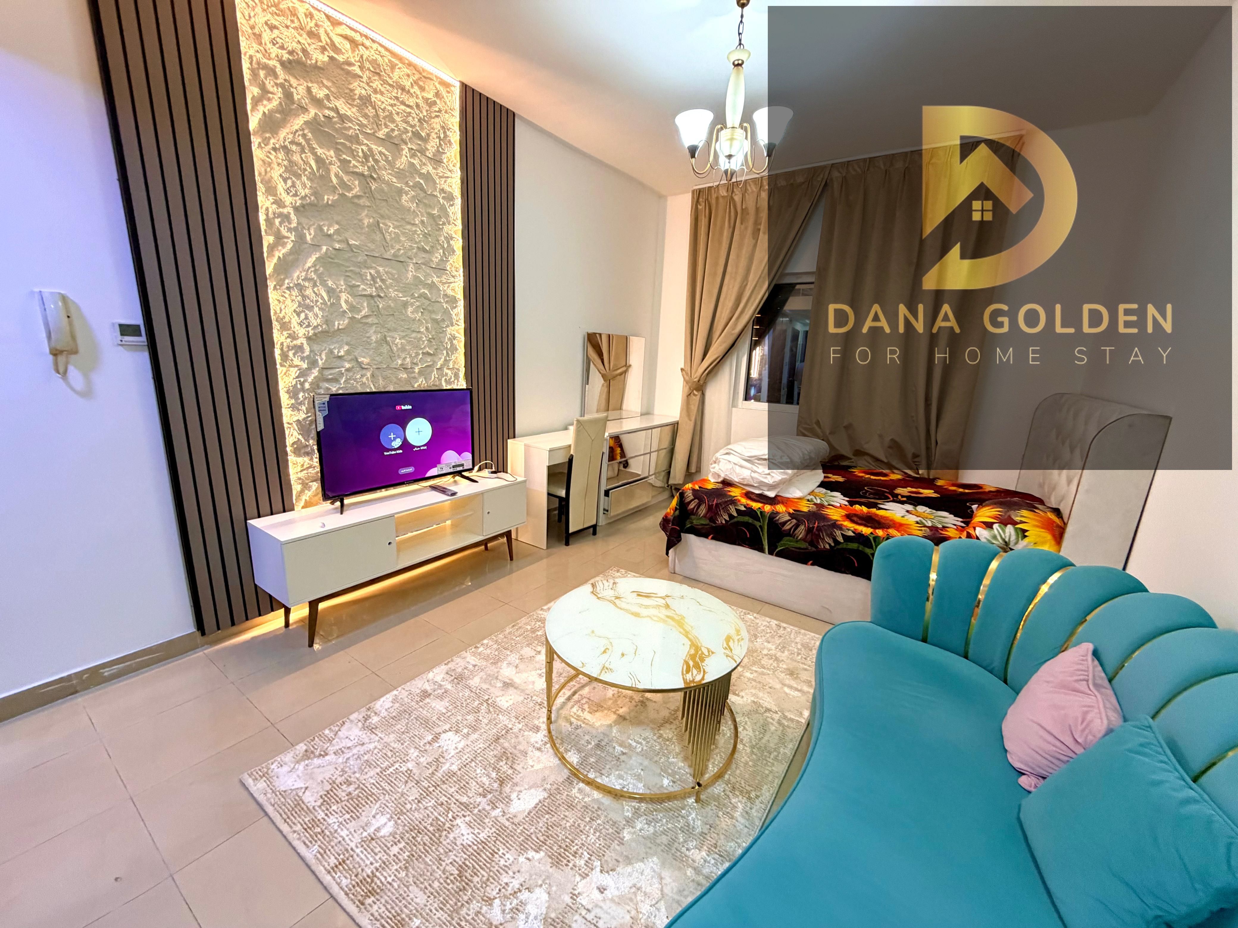 First Occupancy Studio Apartment / In Al Majaz 3, opposite Al Safiya Park