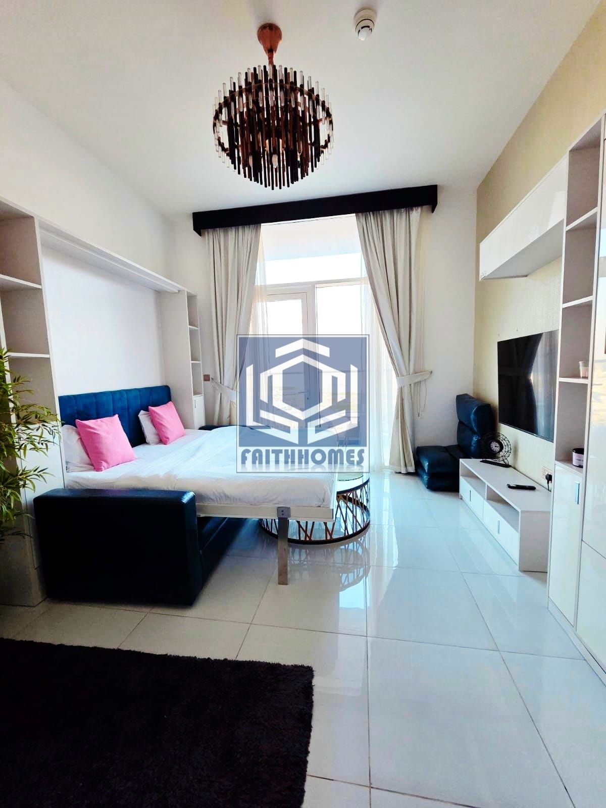 Premium Furnished Studio | High Floor | 6K Monthly | Bills Included