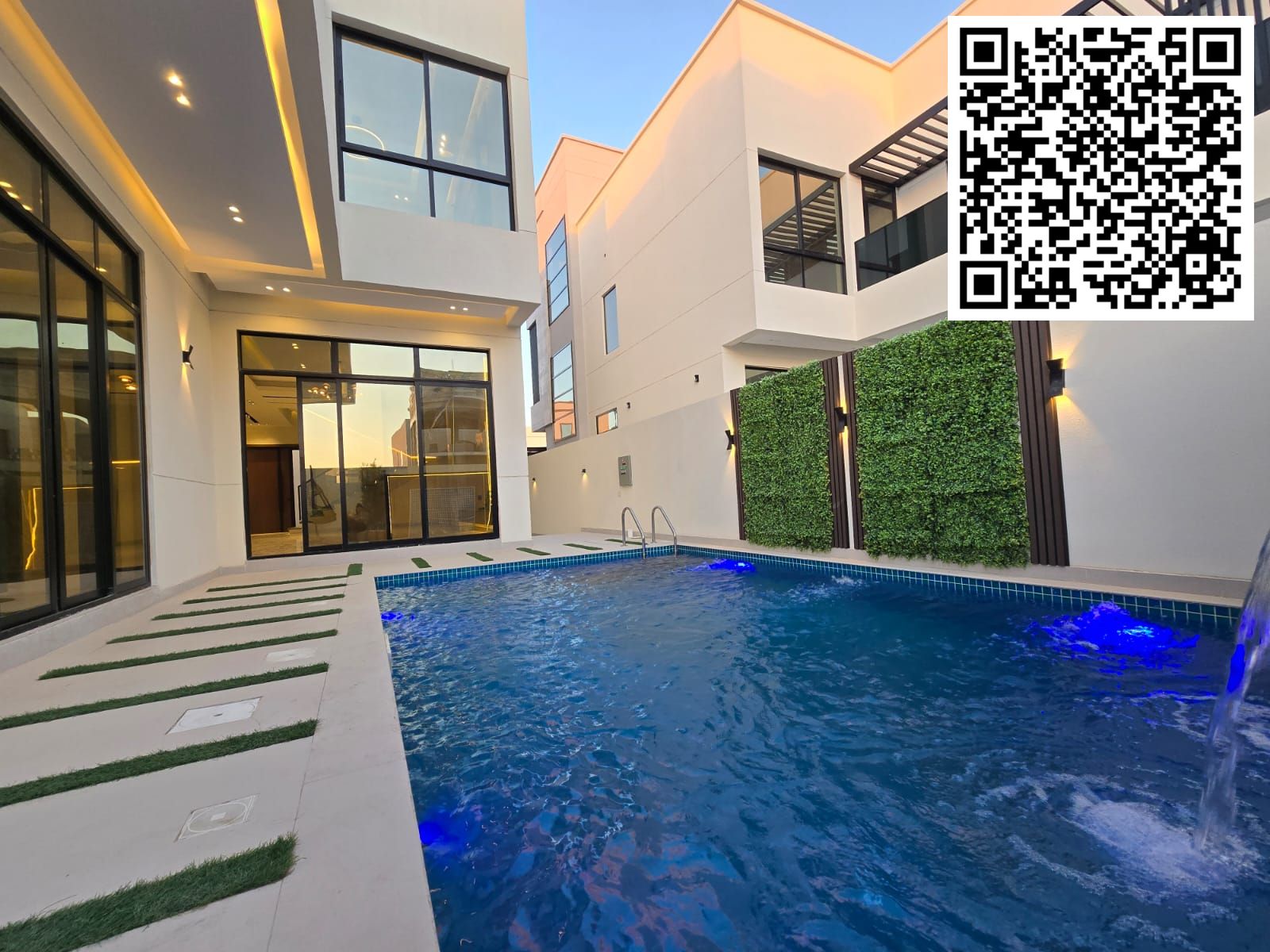 Modern Villa for Rent in Al Bahia – Private Pool + Garden | High-End Finishing