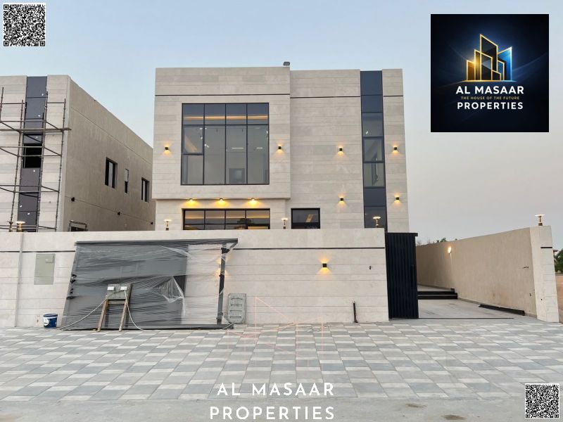 A villa on the main street, ready to move into, with all registration and ownership fees included, in one of Ajman's most prestigious areas. Freehold