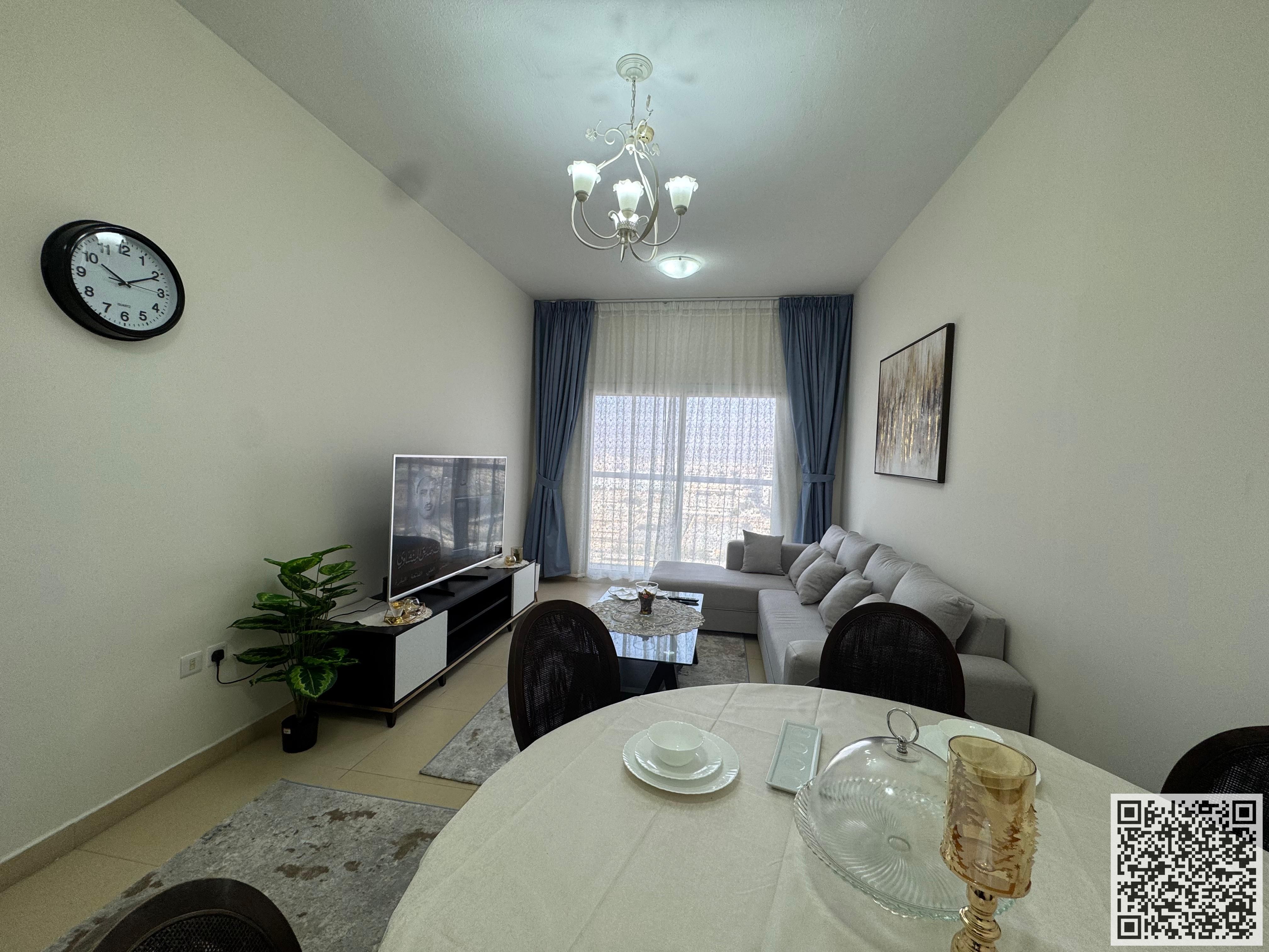 Luxury 2-Bedroom Furnished Apartment for Monthly Rent in Al Yasmeen Towers – Al Jurf 2 Spacious and elegantly designed apartment Fully fur