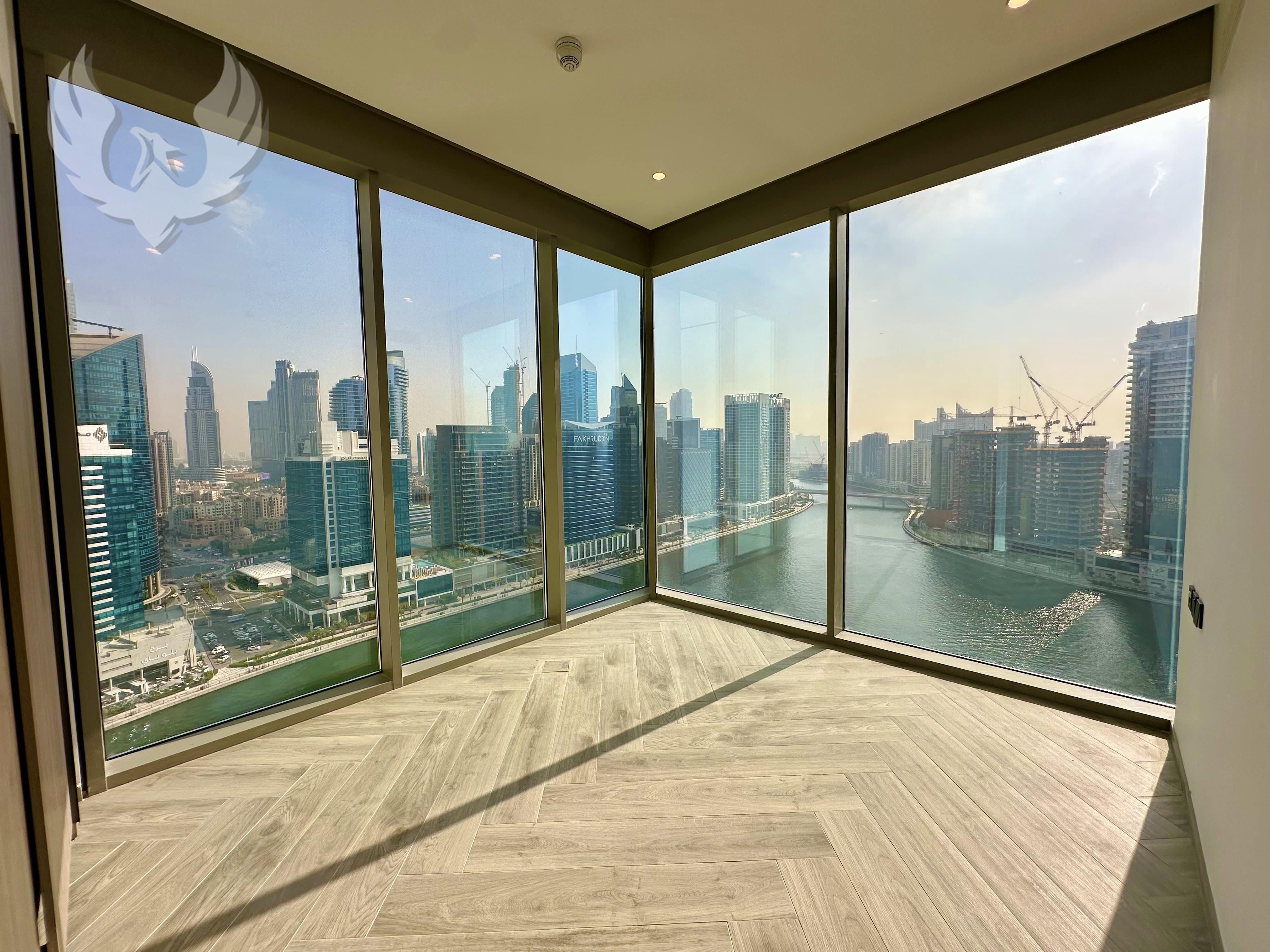 Burj & Canal View - High Floor - Move in now