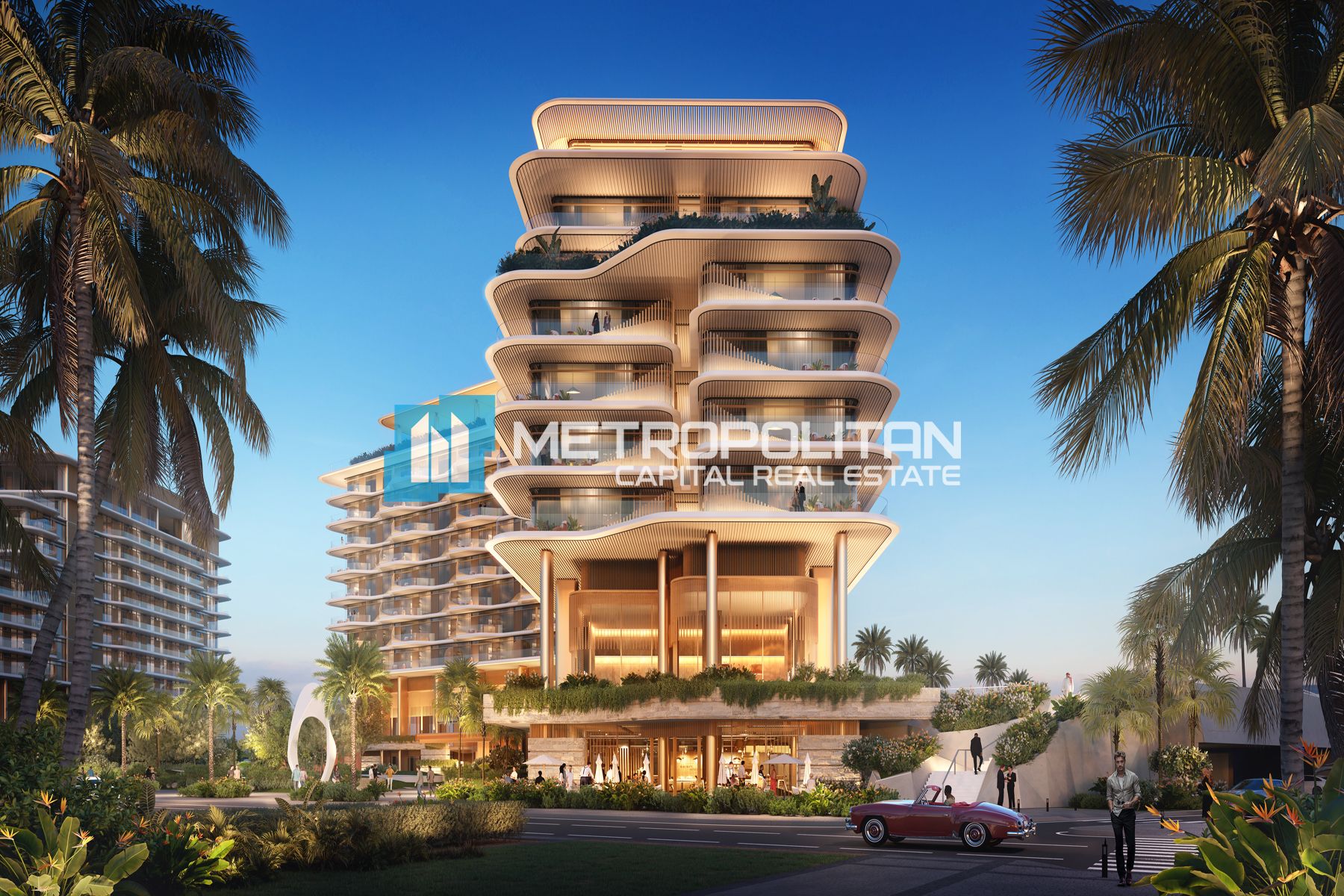 Luxury 2BR w/ Balcony| Partial Sea and Louvre View