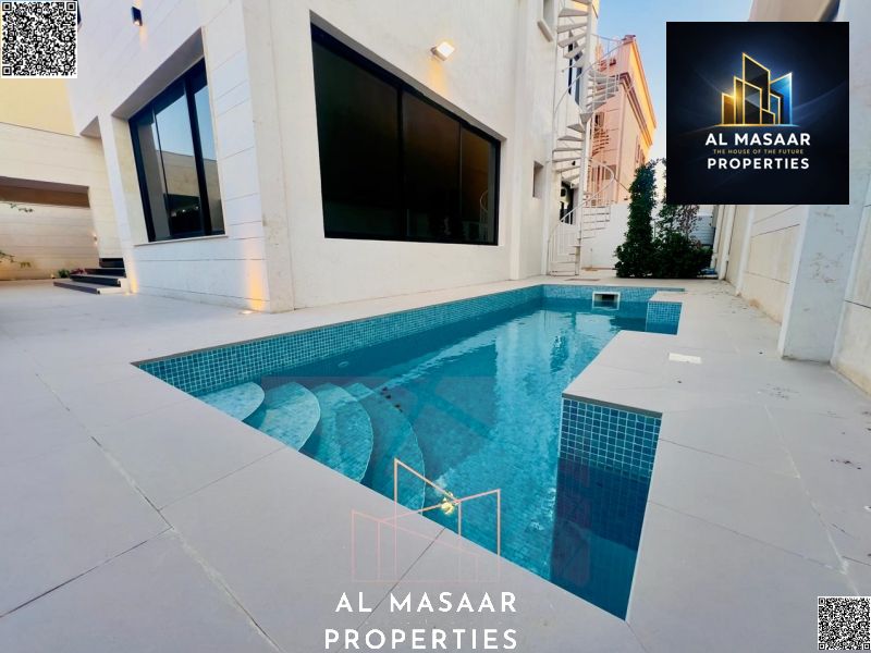 Villa for sale with a swimming pool, directly from the owner. Freehold ownership, open to all nationalities. Opposite a mosque. Price includes electri
