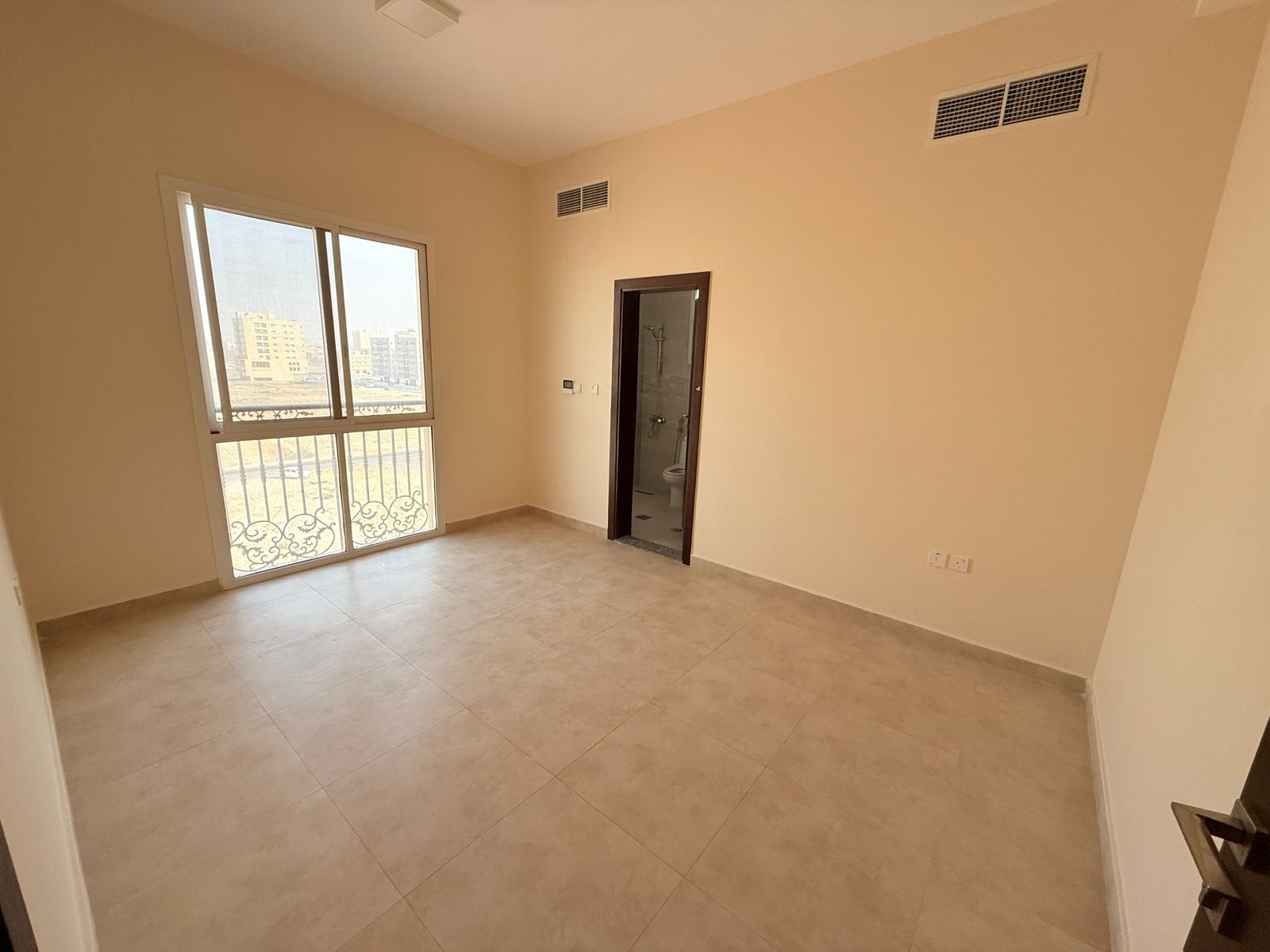 Two-Bedroom Apartment with 2 Master Bedrooms, 3 Bathrooms & Balcony for Annual Rent in Al Jurf 3, Ajman