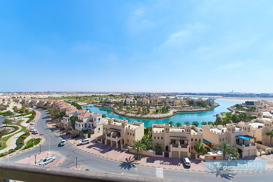 High Floor Furnished Studio for Rent - Lagoon View - Al Hamra Village