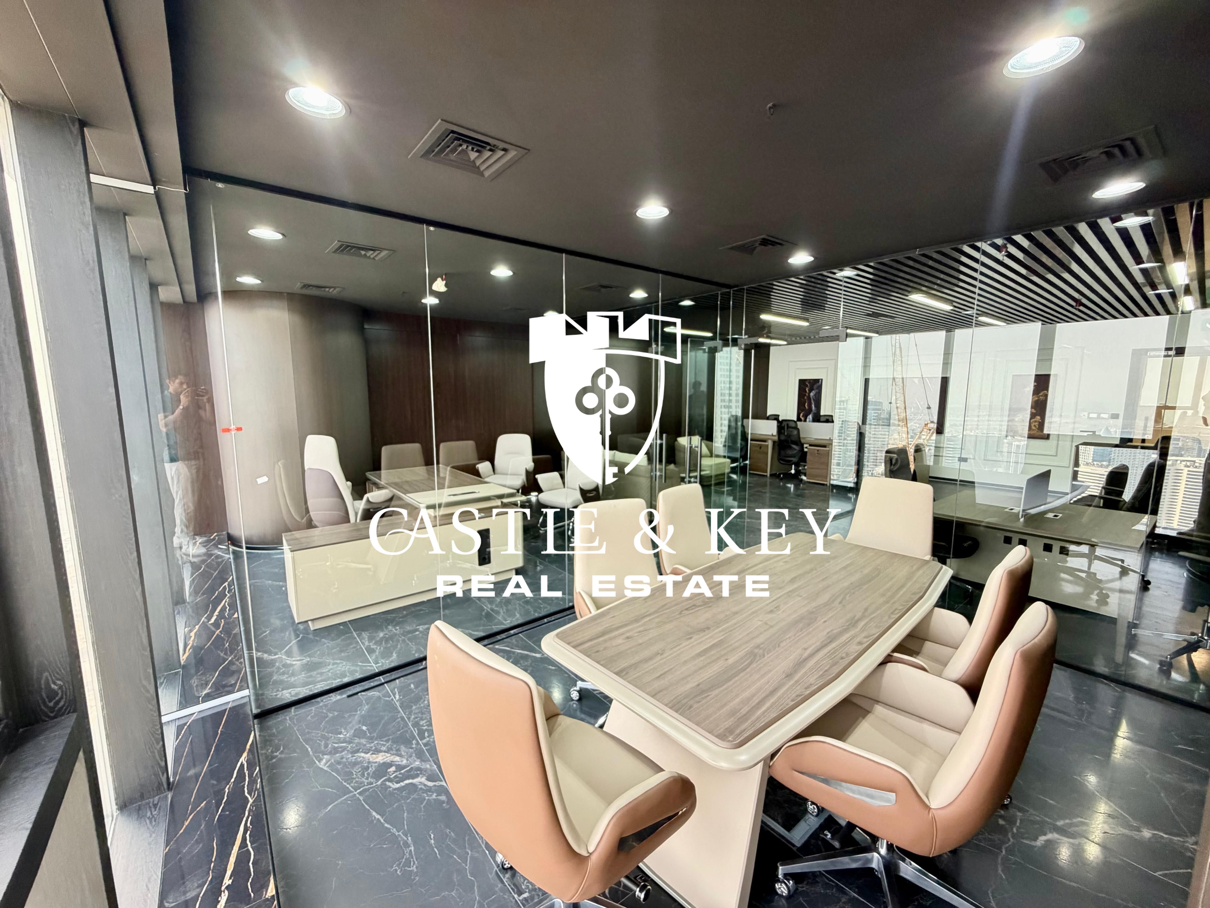 Canal and Burj View | Premium Location | Near Metro | High Floor