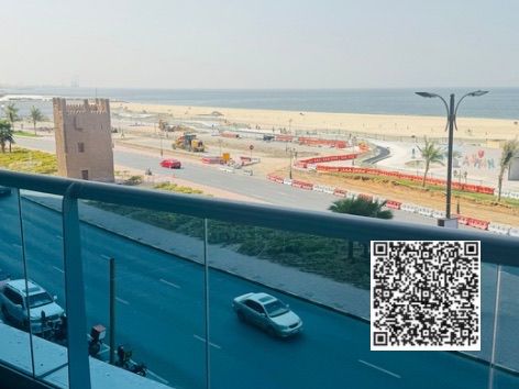 Luxurious 1BHK Sea View Apartment for Monthly Rent Fully Furnished Ajman Corniche Residence Tower