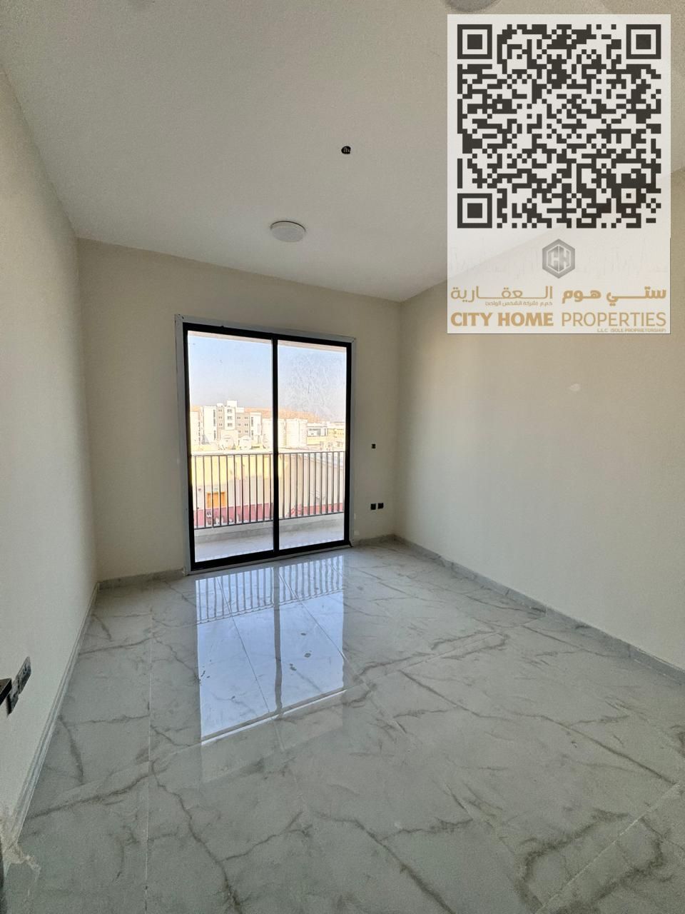 Spacious 1BHK with Master Bedroom & External Bathroom