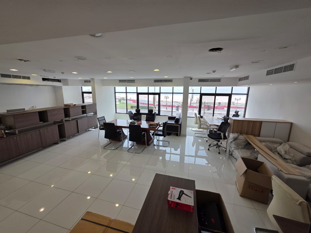 Commercial Office for Annual Rent – Corniche Ajman | Prime Location & Sea View
