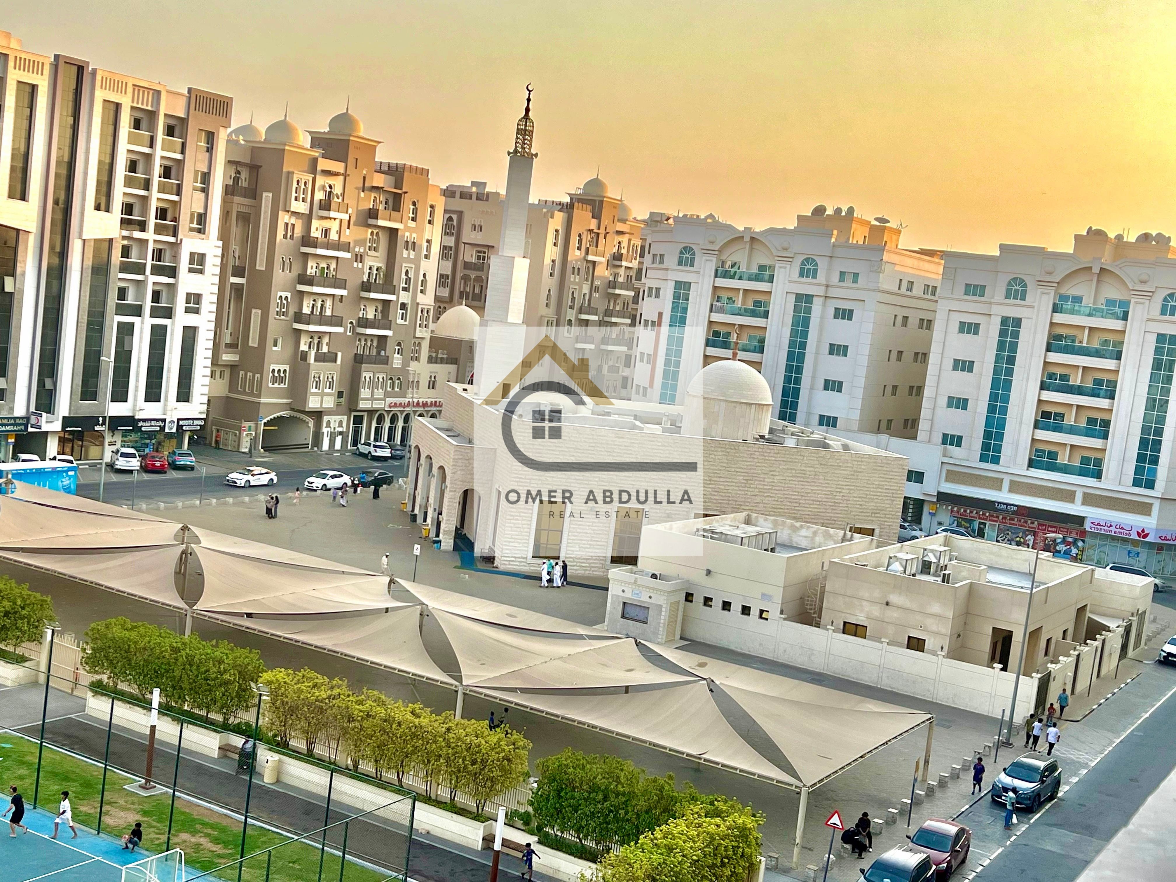 Limited Time Offer !! Only 4 days !! Spacious 2Br-Apartment with 3 bath !! Wardrobe!! Balcony!! Covered parking !! Close to Park and Mosque