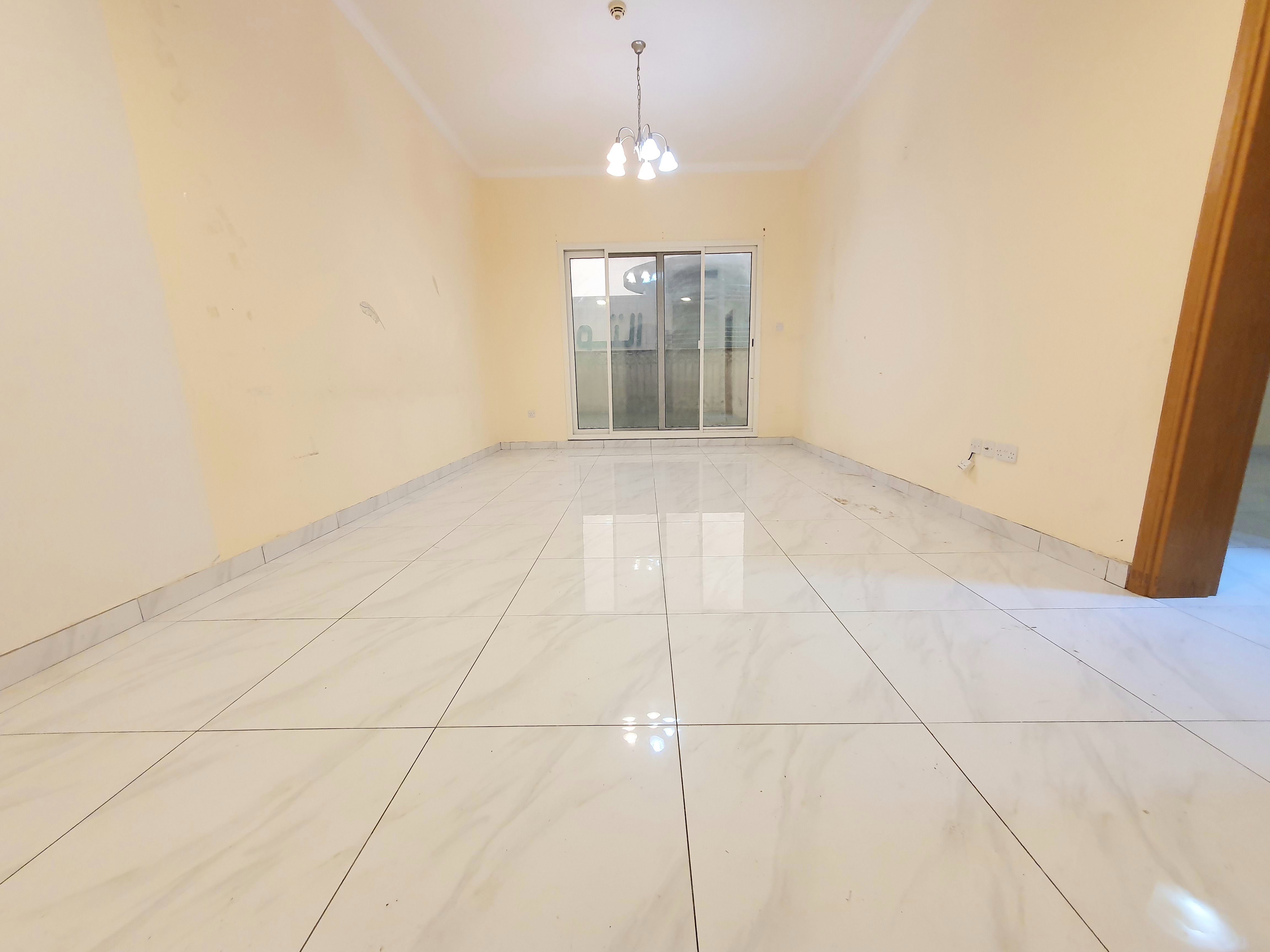 LAIVSH BIG SIZE 1BHK WITH 2 WASHROOMS WITH 2 BALCONY OPEN VIEW IN MUWAILEH