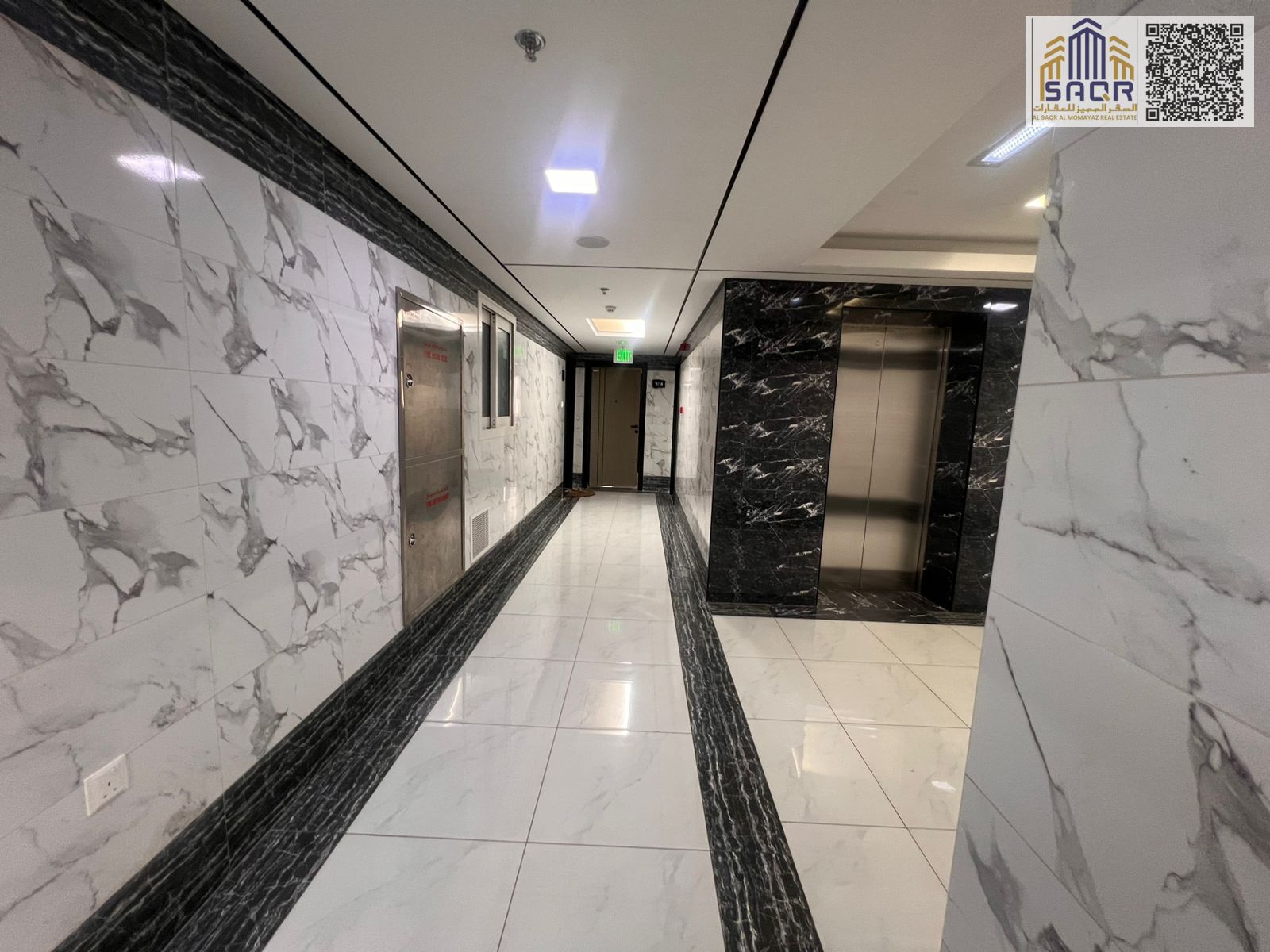 Spacious Modern Apartment Featuring Two Bedrooms Living Hall Three Bathrooms and a Balcony with an Attractive View and Prime Location