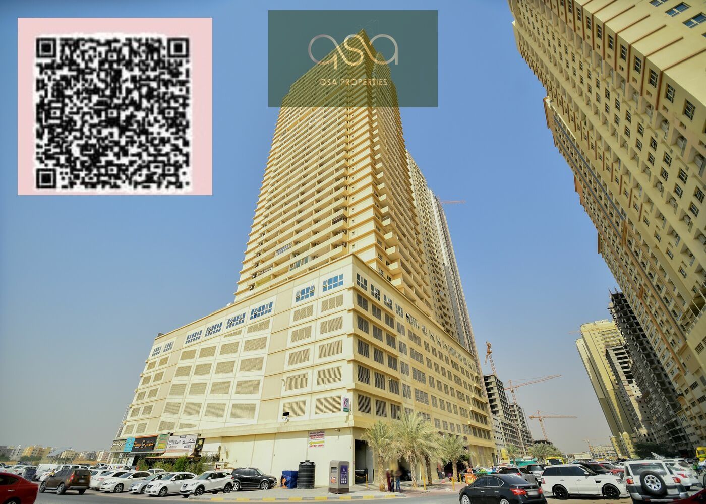 Rented One Bedroom Apartment Is Available For Sale In Lavender Tower Emirates City, Ajman!