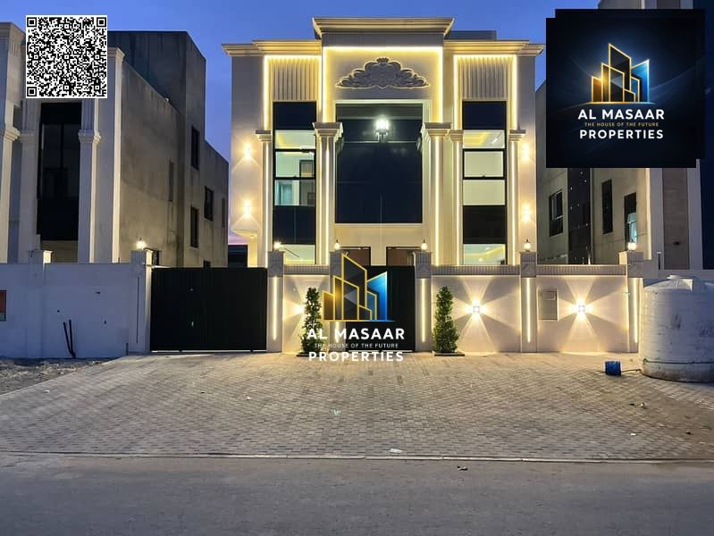 Classic villa with palace design, including registration and ownership fees, ready to move in, freehold ownership for all nationalities.