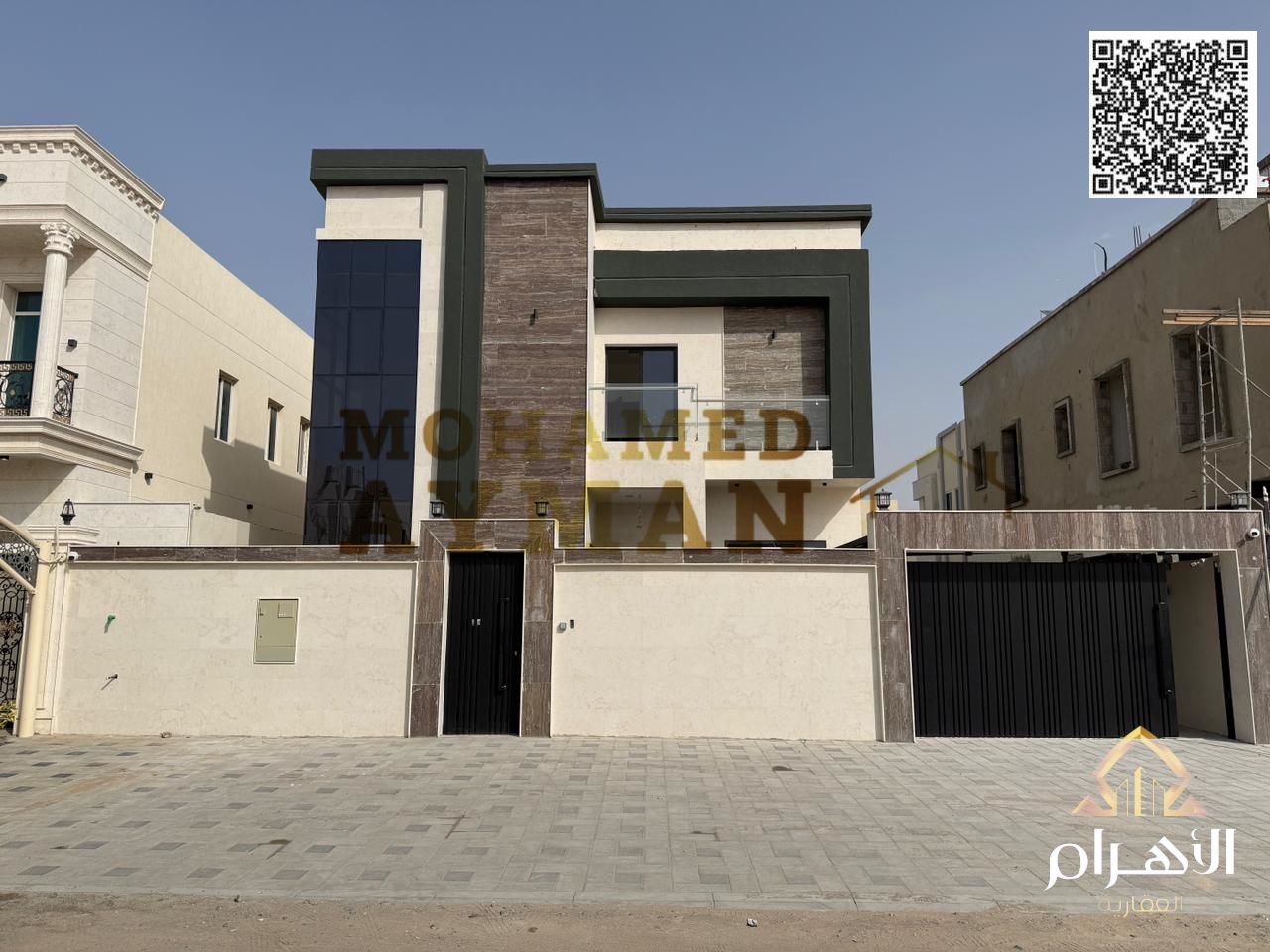 Ready to Move Villa for Sale in Al Yasmeen, Ajman – Fully Connected with Electricity, Water and AC