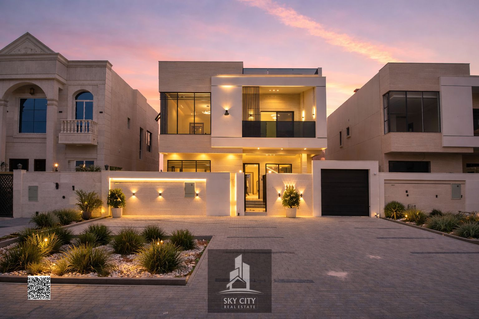 Luxury 5BR Villa on Main Road | Freehold for All Nationalities Prime Location Villa Near Hypermarket | Super Deluxe Finish