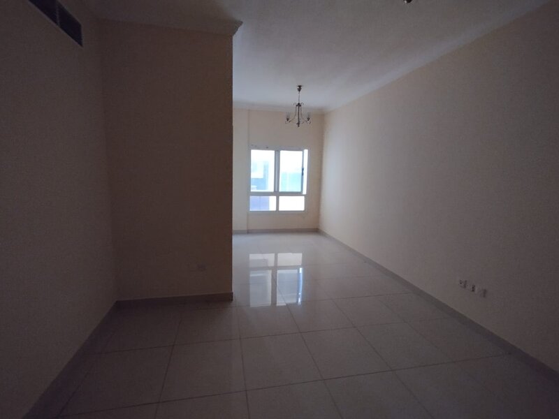 One-bedroom apartment for annual rent in Ajman, Al Nuaimiya. Prime location near Kuwait Street and opposite Ramada Black Hotel